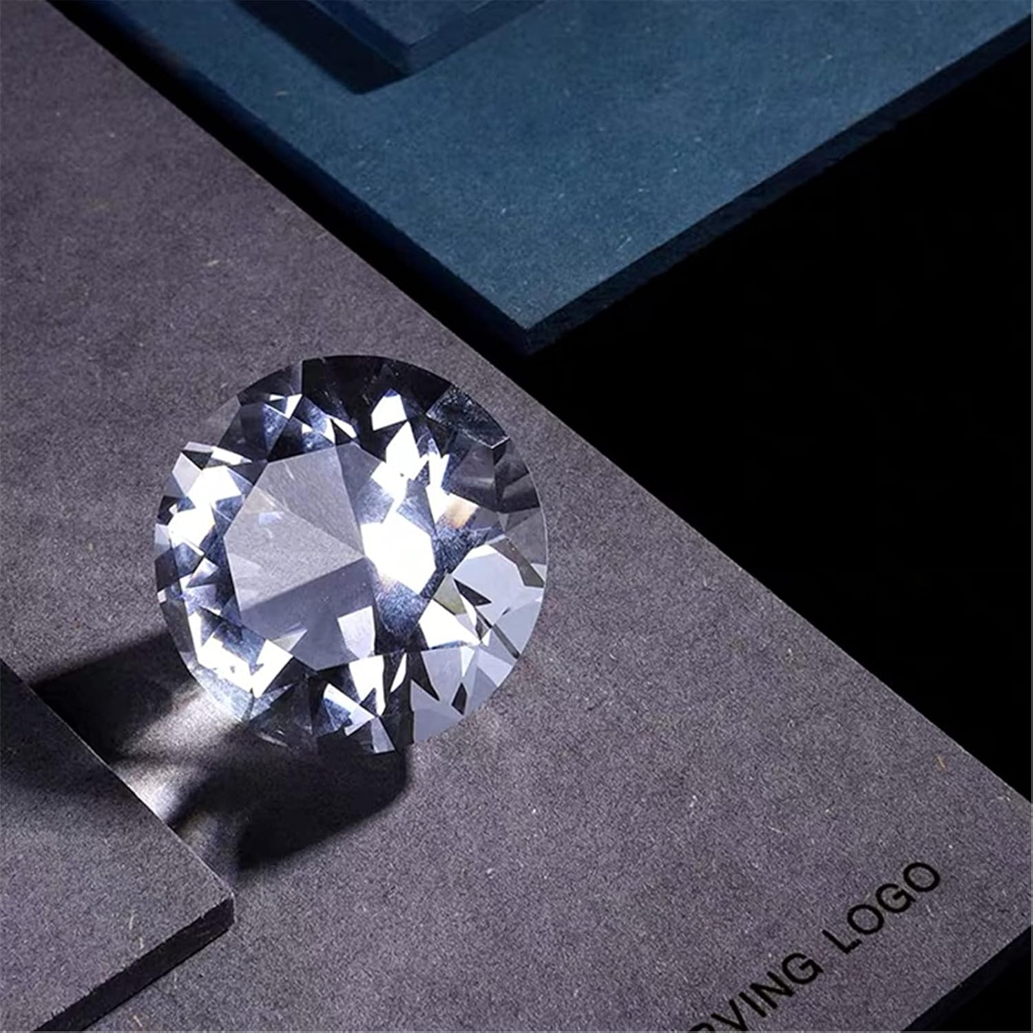 Clear Cubic Zirconia Stone Loose CZ Stone Faceted Cabochons Rhinestone Lace Back Crystal Diamond for Nail Art Earring Ring Making - Clear, 6 Sizes image number 3