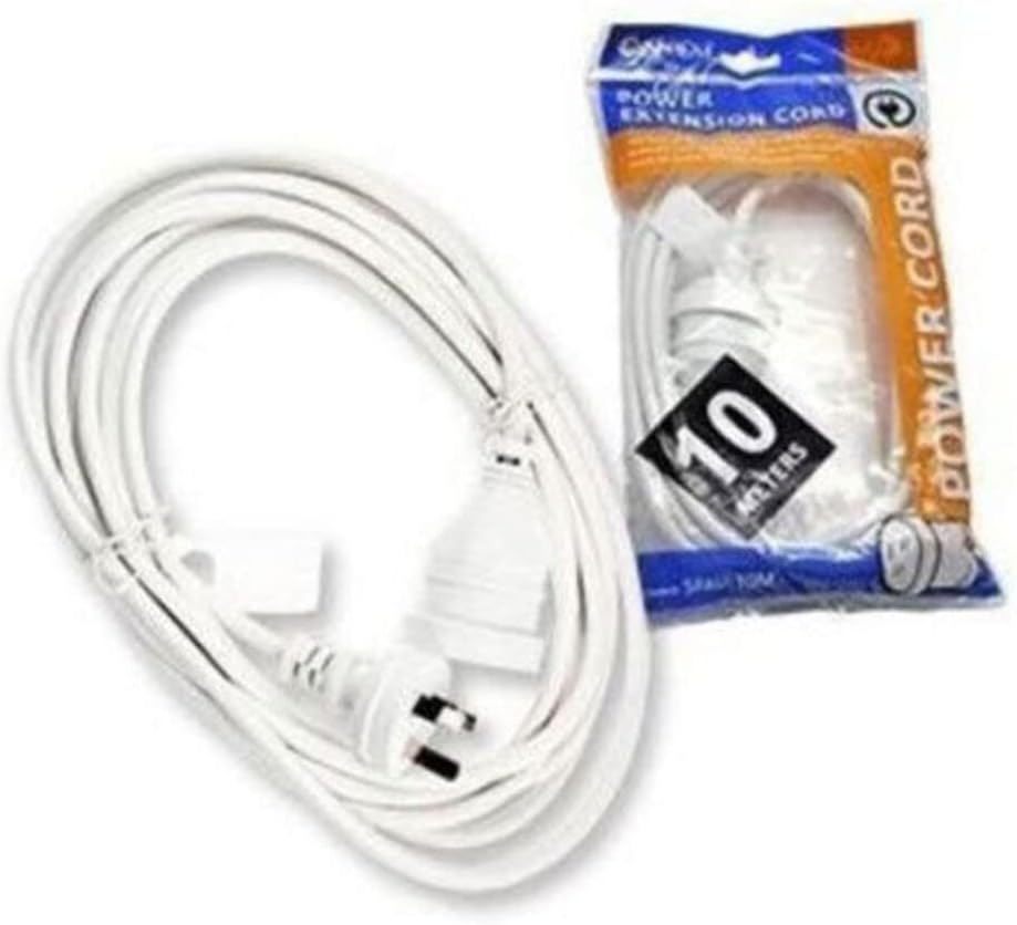 Sansai 10M Power Extension Cord/Lead 10A/240V/2400W Max Home/Office AU 3-Pin