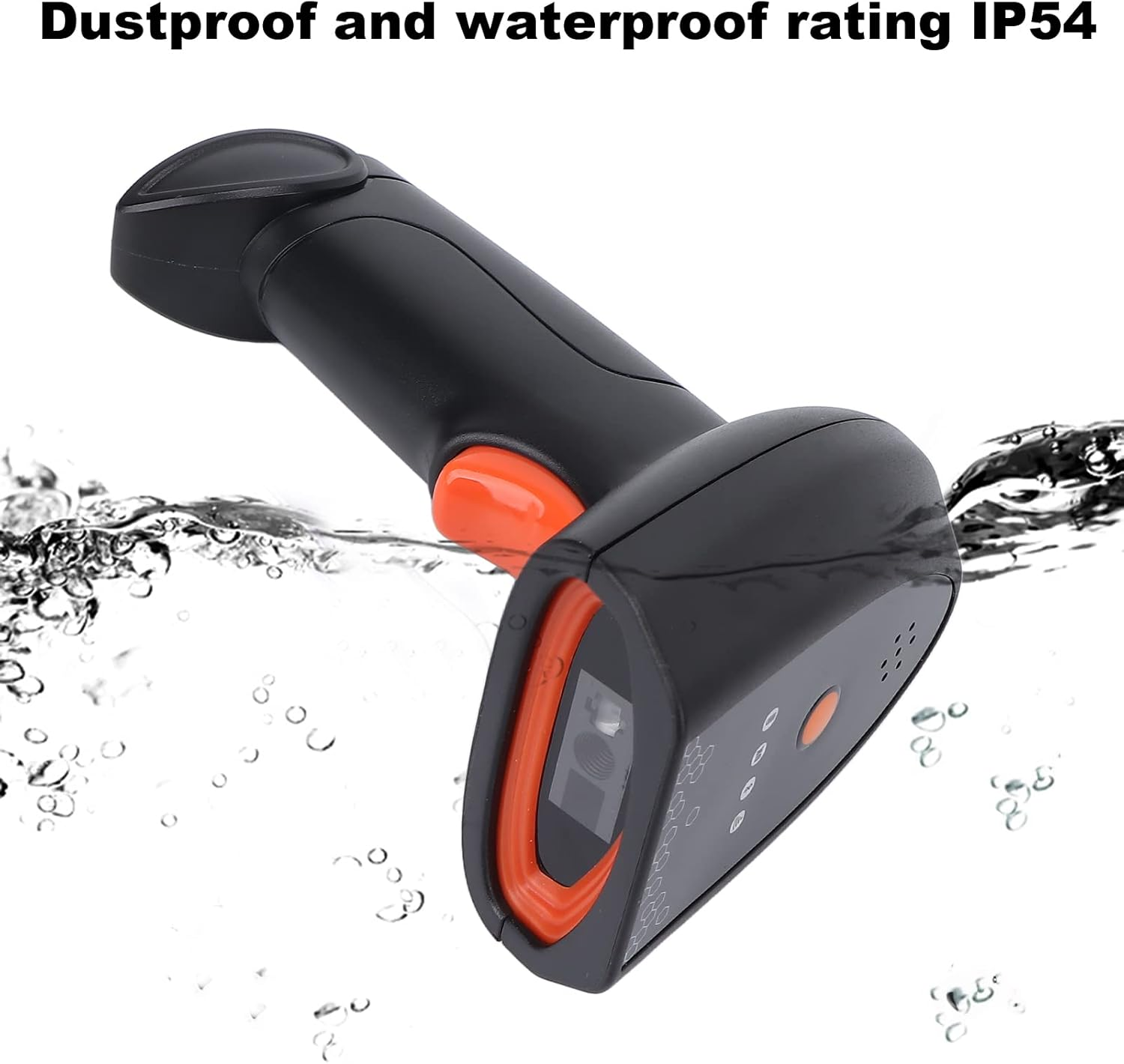 Handheld Scanner, AI Intelligent Voice Fast Reading Barcode Scanner for Supermarket for Warehouse image number 1