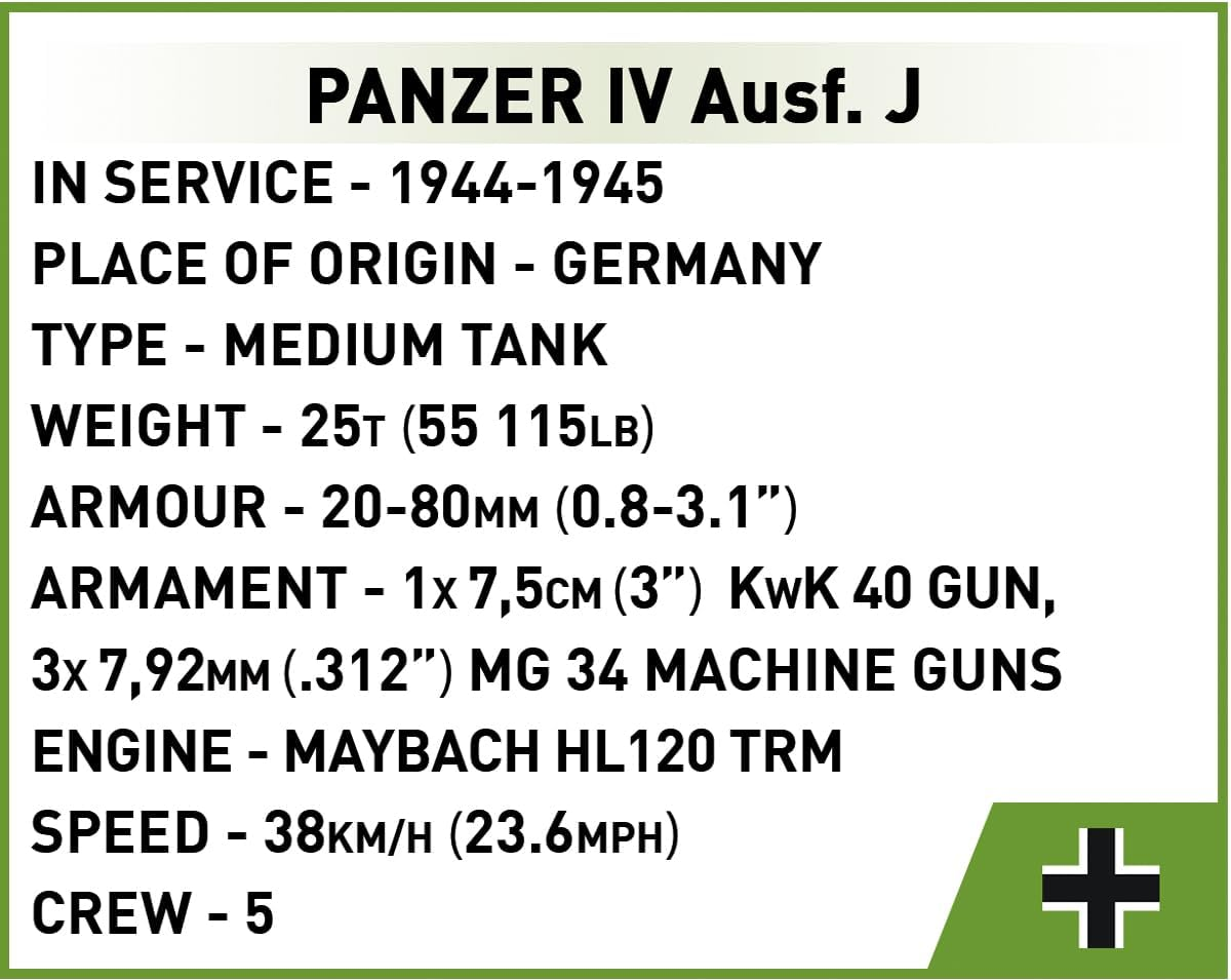 WW2 - Panzer IV Ausf.J 130 Pcs image number 2