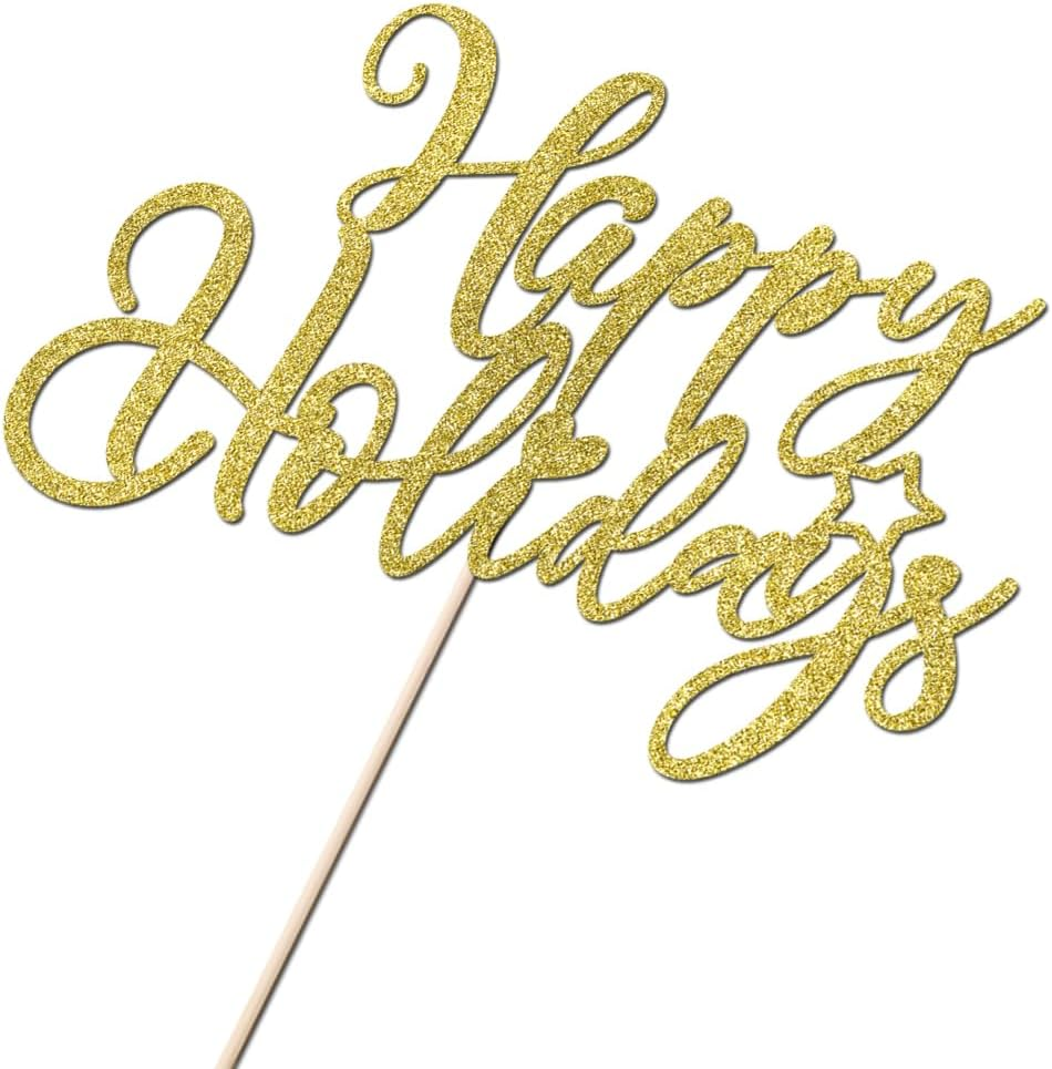 Happy New Year Cake Toppers，New Years Eve Cake Topper，Hello 2024,Happy New Year 2024 Party Decorations,New Year'S Eve Holidays Party Decorations Supplies (4) - Silver image number 6