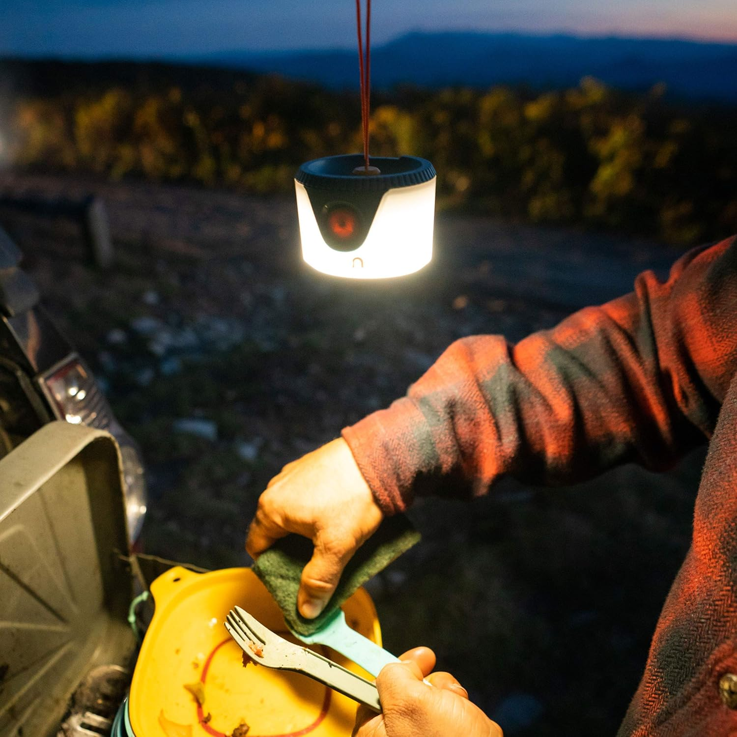 UCO Sprout LED Lantern, 100 Lumen Mini Battery-Powered LED Lantern with Lanyard image number 1