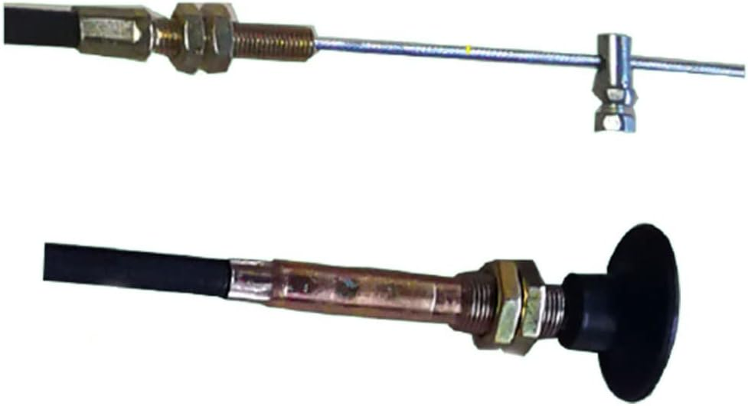 2.5M Stop Choke Cable, Professional Wire Control Bonnet Throttle Engine Stop Line Replacement for Auto and Trucks image number 4