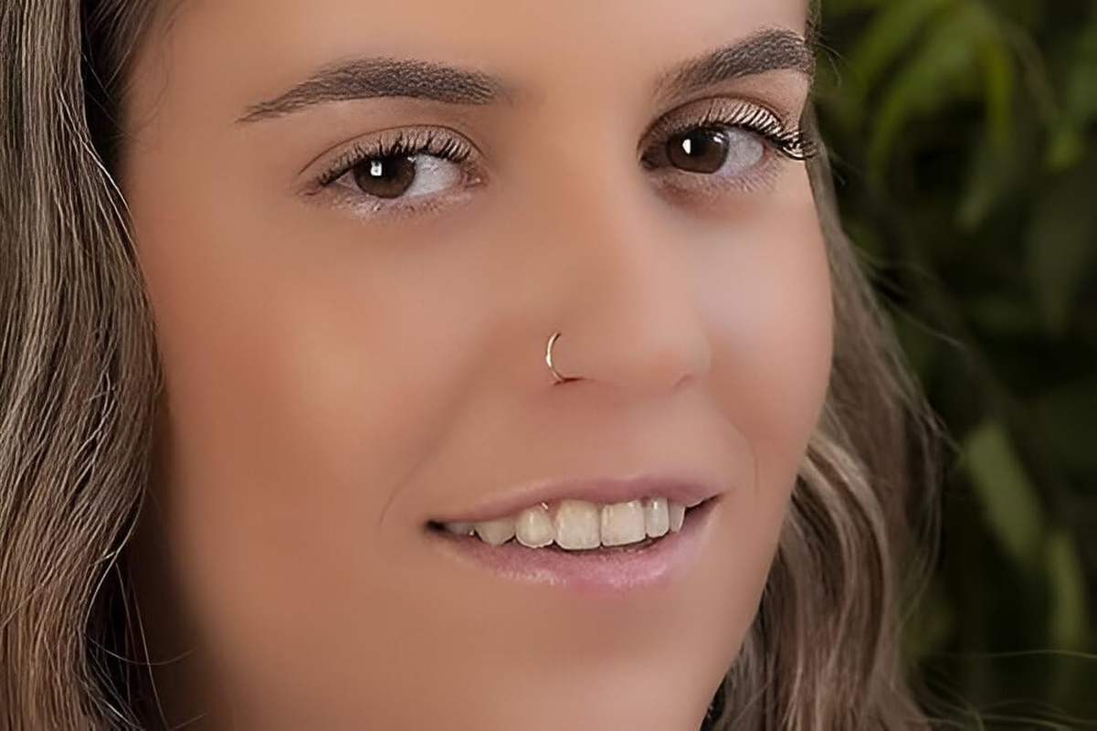 20G Stainless Steel Fake Nose Ring Hoop - Seamless Open Faux Nose Hoop - 6Mm 10Mm Diameter - Hypoallergenic and Durable image number 5