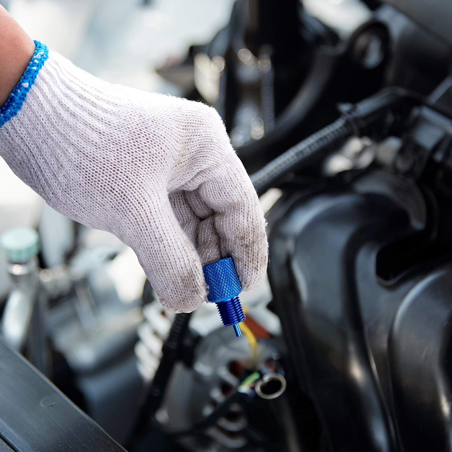 PAGOW 2 Pack Proportioning Valve Bleeder Tool, PV2 PV4 Disc/Drum Brake Proportioning Valve Bleeder Tool, for AC Delco 172-1353 172-1371 with Gms Street Rod Classic Car and Chevys Truck, Blue