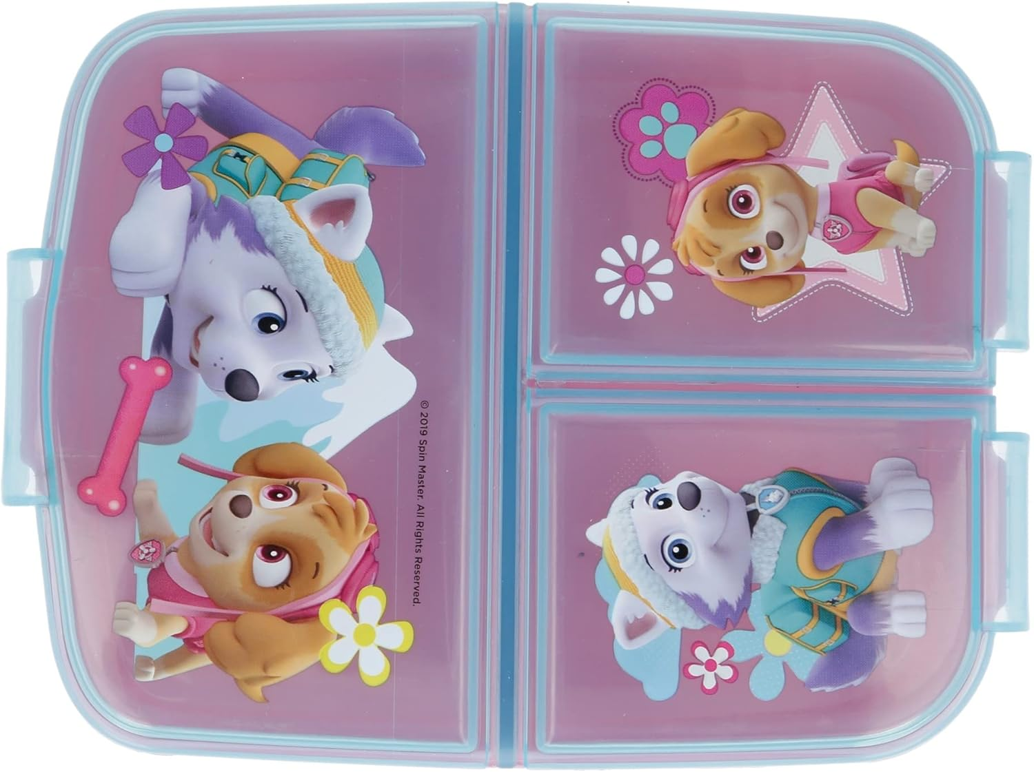 STOR 80720 Multi Box Girl Paw Patrol Sandwich Pot with Multiple Compartments, Plastic image number 2