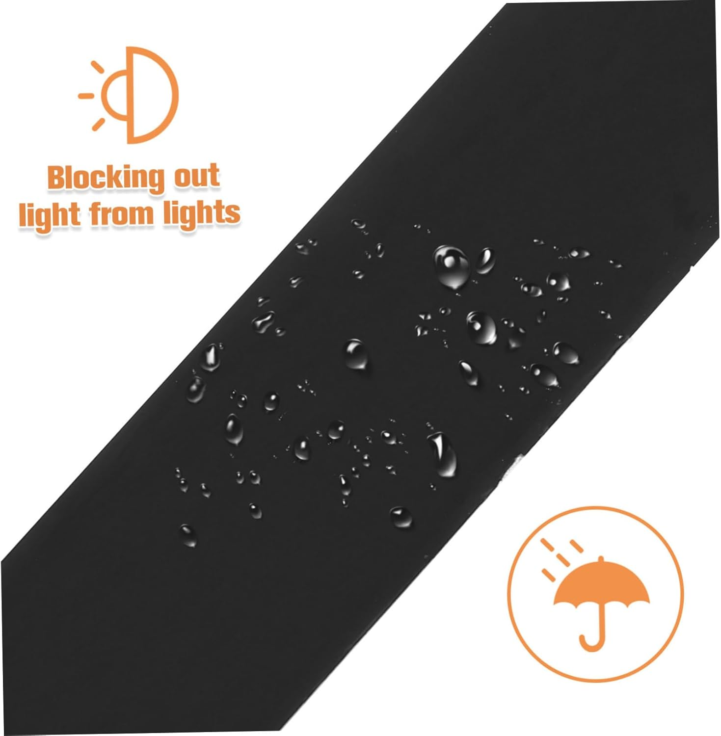 PRETYZOOM Blackout Tape for Electronics Light Blocking Sticker for LED Indicators High Temperature Resistant Residue Adhesive Shade for Windows and Lamps image number 2