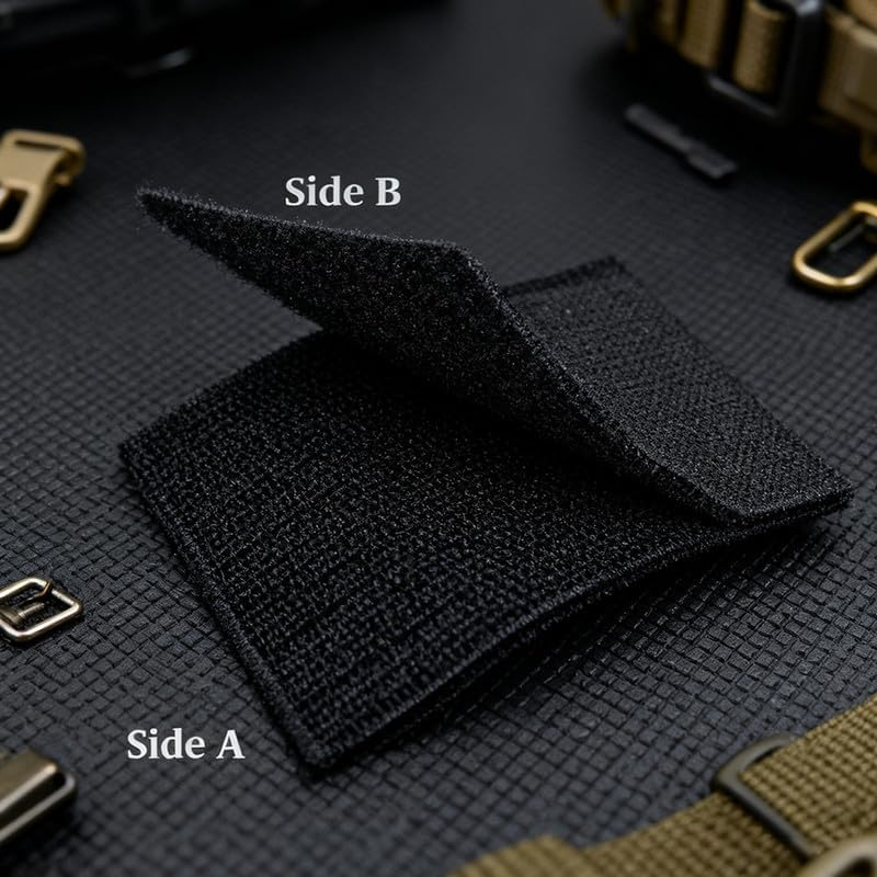 Antrix 2 Pcs Tactical Black Beard Pirate Edward Emblem Military Emblem Badge Patch Hook & Loop Pirate Badge Patches for Backpacks Caps Pouch Military Uniform image number 3