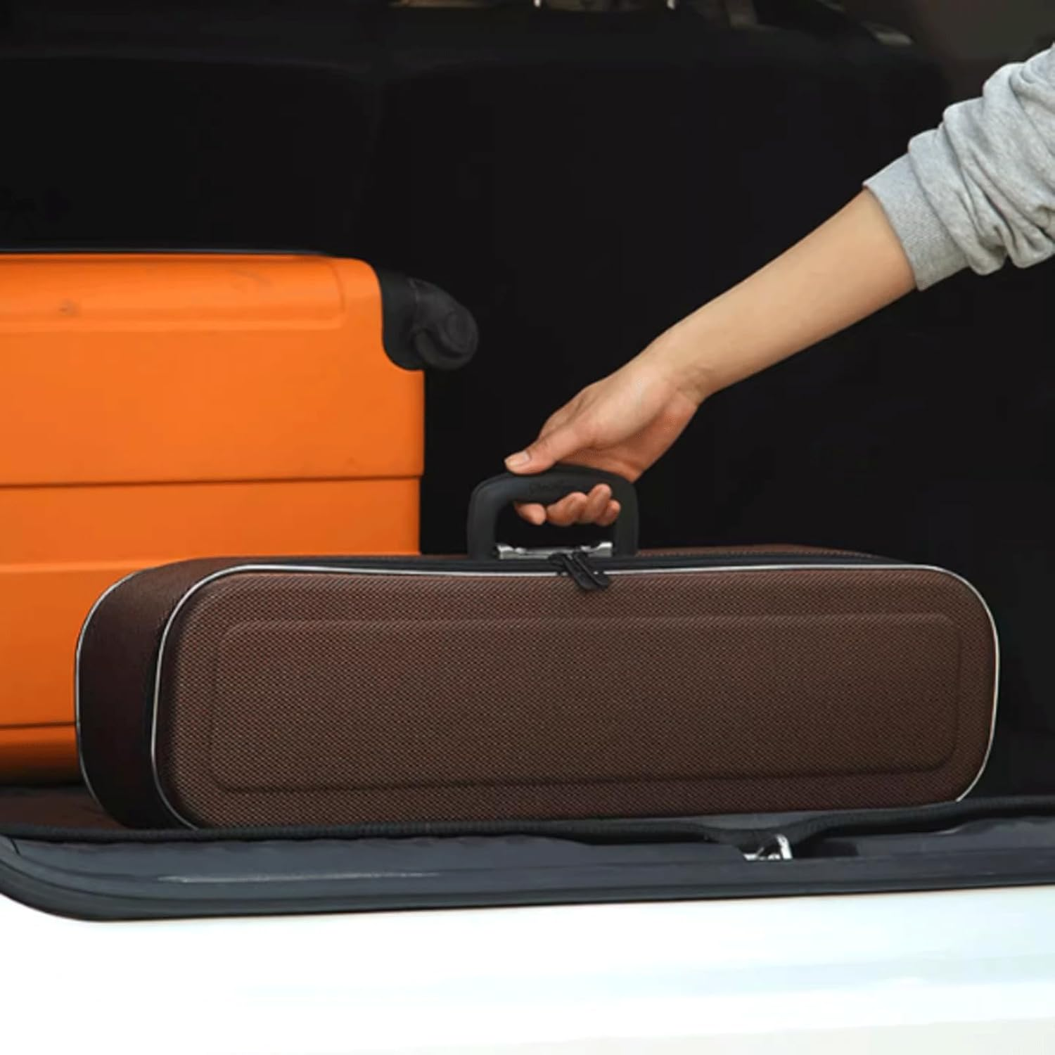 Cleaning Brush Set Car Mop Car Wash Special Tool Car Duster Sweeping Brush with Telescopic Pole Car Cleaning Wax Brush for Car Surface image number 4