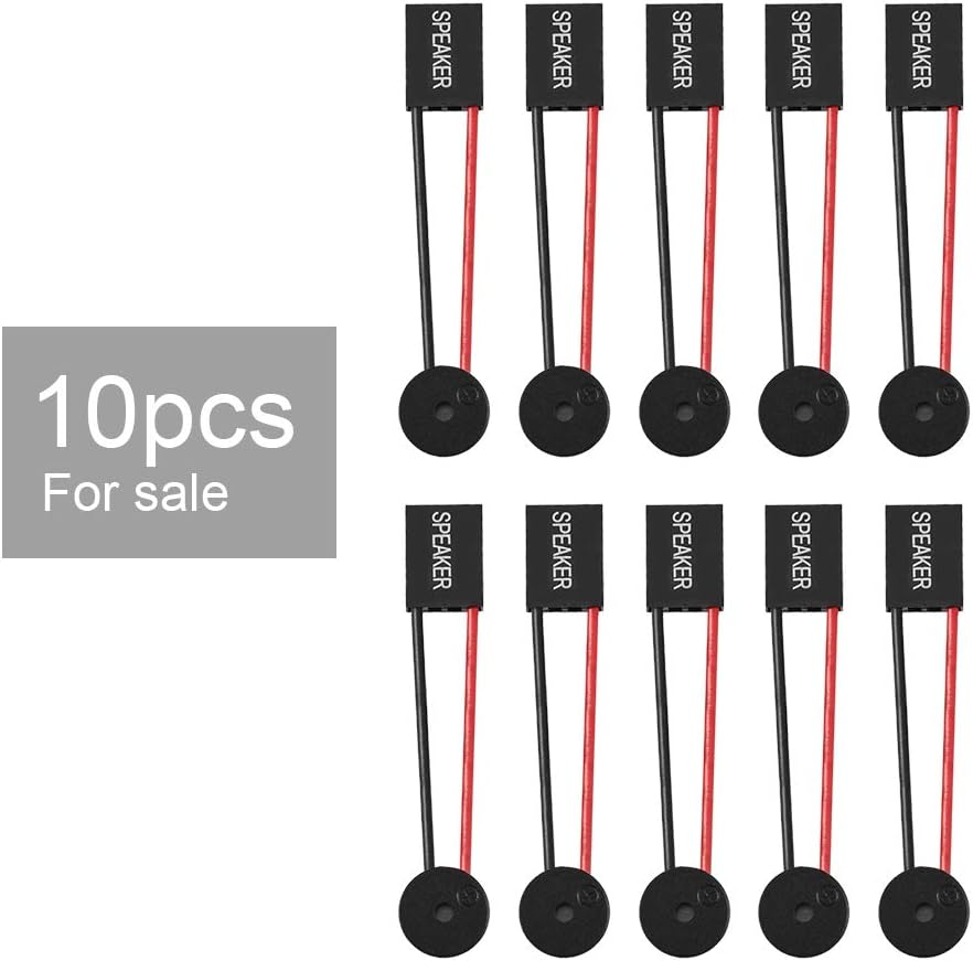 10Pcs PC Computer Mainboard Internal Speaker Parts Desktop Mainboard Case Computer Beep Buzzer Speaker Connector Plug image number 4