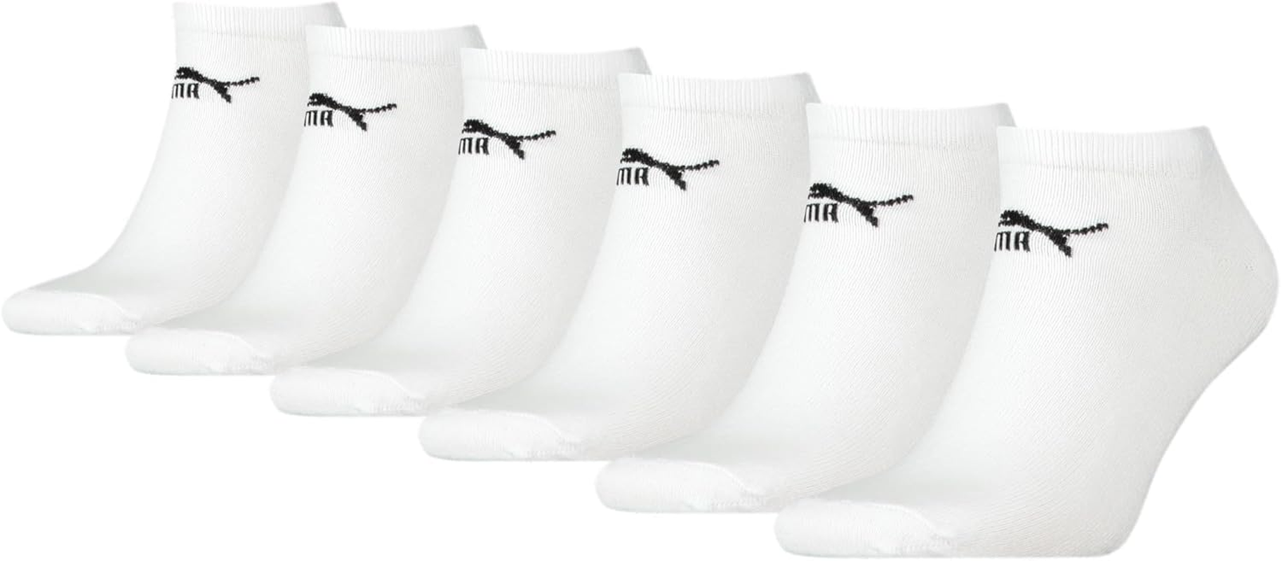 PUMA Unisex Adult'S Elements Sneaker Socks (6 Pack) image number 5
