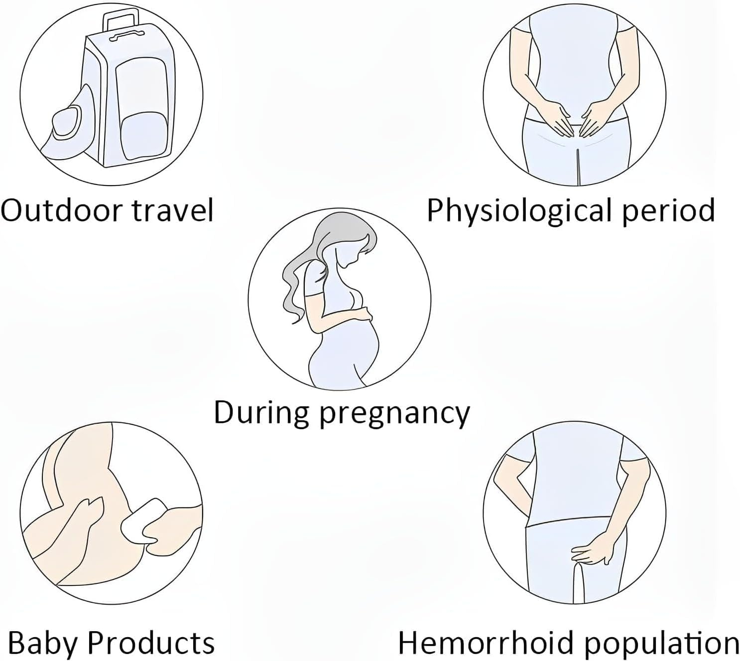 Mumoo Bear Wet Toilet Paper, Adult Flushable Wipes - 80 Wipes- Plant-Based Fibers for Direct Skin Contact and Toilet-Friendly Use in Personal Cleansing Routine(1 Pack) image number 6