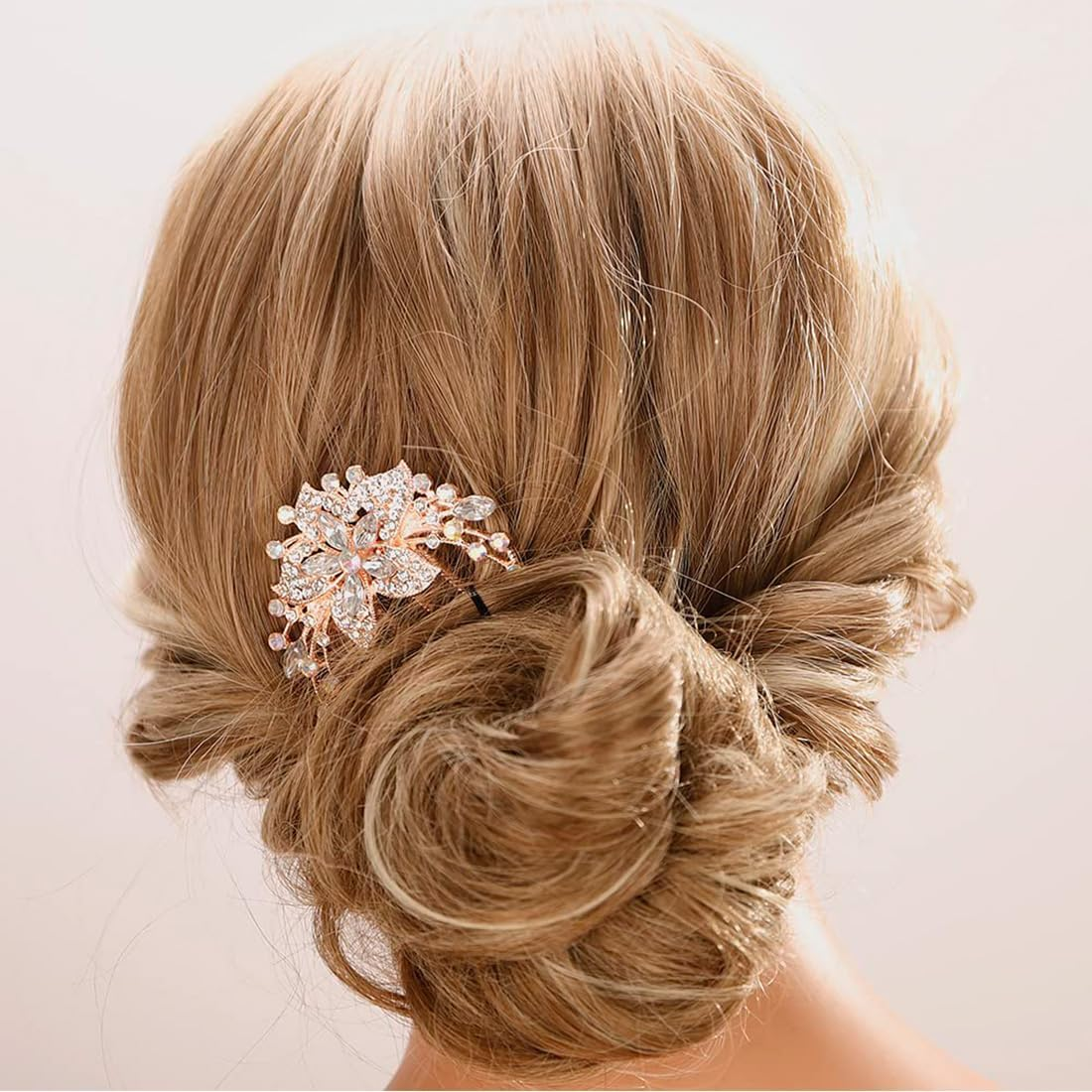 JEYORZY Hair Accessories, Bridal Hair Accessories, Wedding Hair Accessories, Hair Side Combs French, Wedding Hair Comb for Women, Girls, Gift Bride