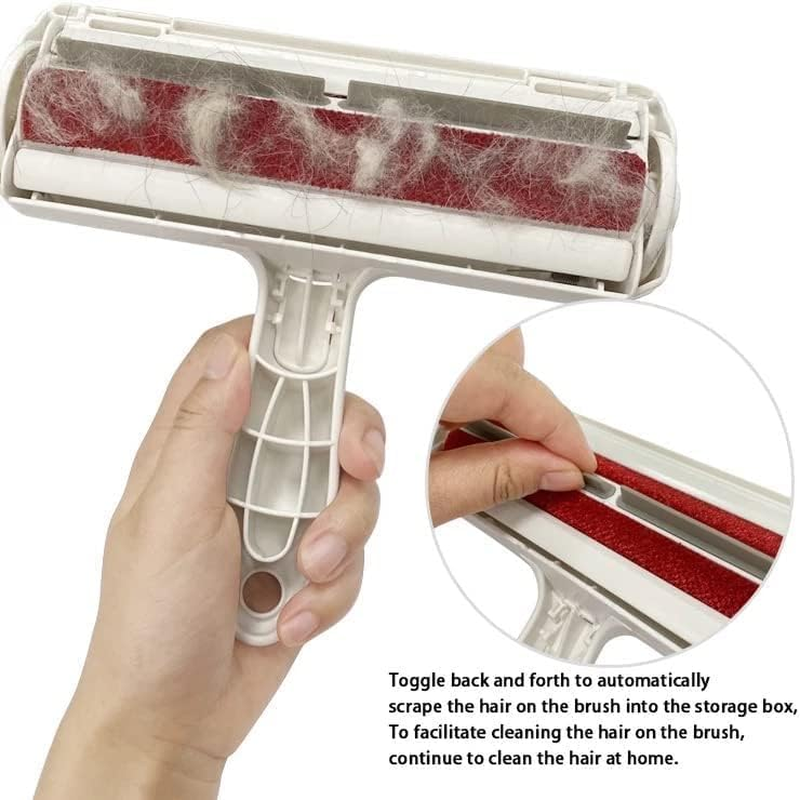 Pet Hair Remover - Reusable Cat and Dog Hair Remover for Furniture, Couch, Carpet, Car Seats or Bedding - Portable, Multi-Surface Lint Roller and Fur Removal Tool image number 2