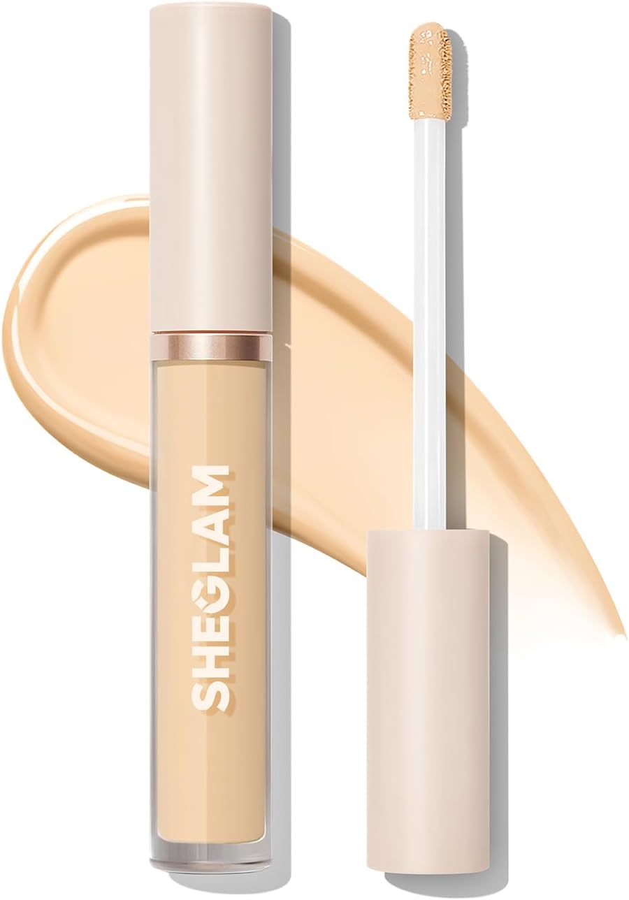 SHEGLAM 12HR Full Coverage Concealer Matte Finish Concealer Stick for under Eye and Dark Circles - Fair