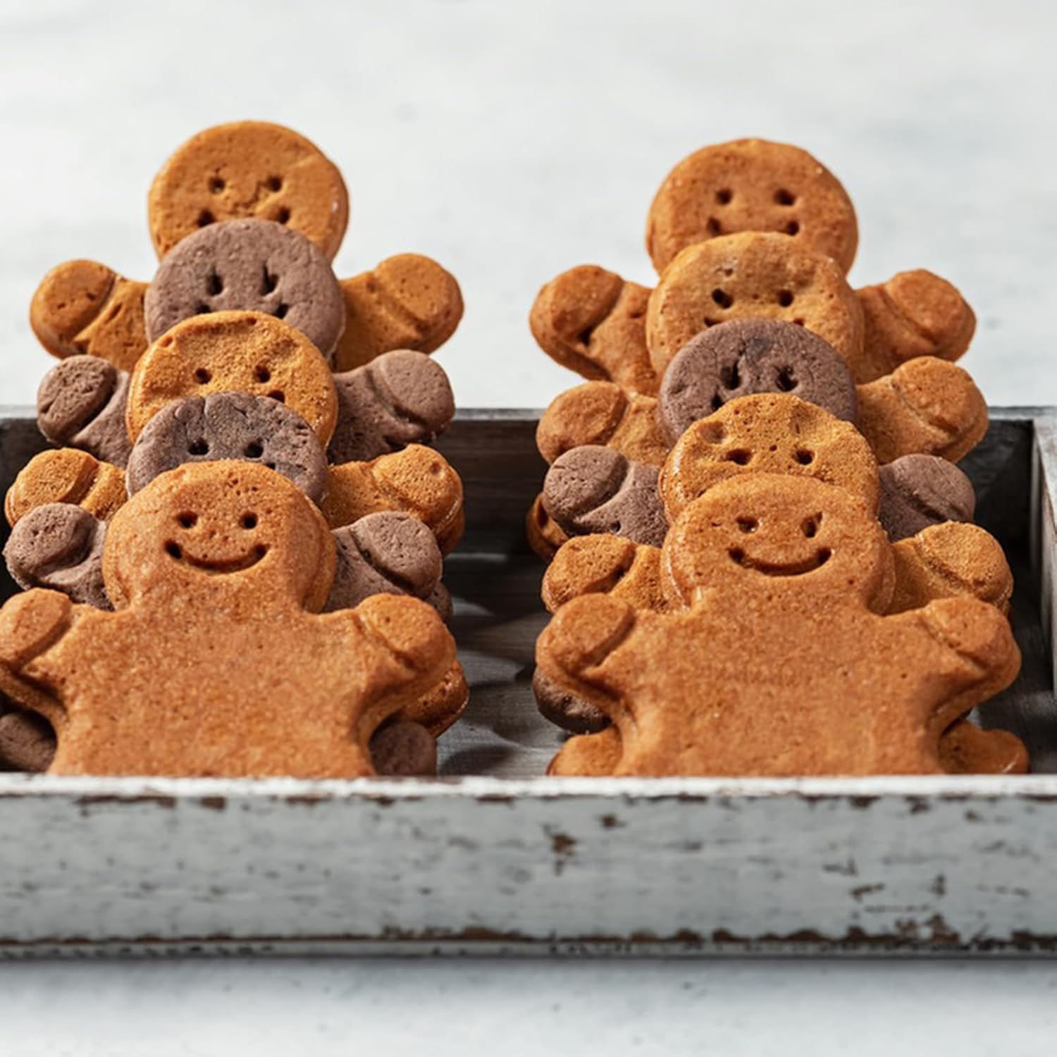 Gingerbread Man Silicone Candy Molds Silicone Chocolate Mold Mini Christmas Molds Gummy Mold for Baking for Festive Treats and Decorations image number 2