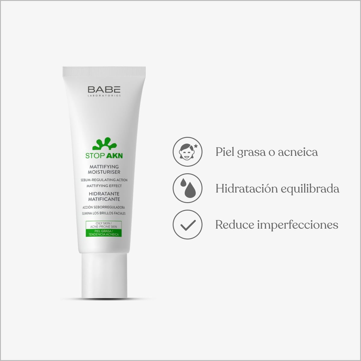 Babe Stop Akn Hidratant Matificante 50 Ml image number 5