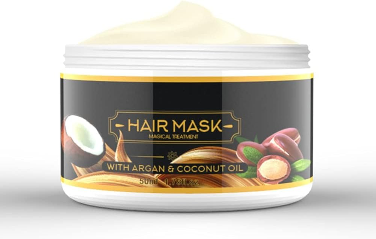 Instant Keratin Hair Repair Mask,Natural Treatment Damage Restore,Magical Keratin Hair Treatment Mask,Suitable for Dry & Damaged Hair image number 2