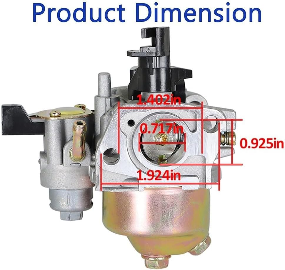 Pressure Washer Carburetor 170F168 for GX160 168F GX200 Engines with 5.5HP or 6.5HP Output image number 4