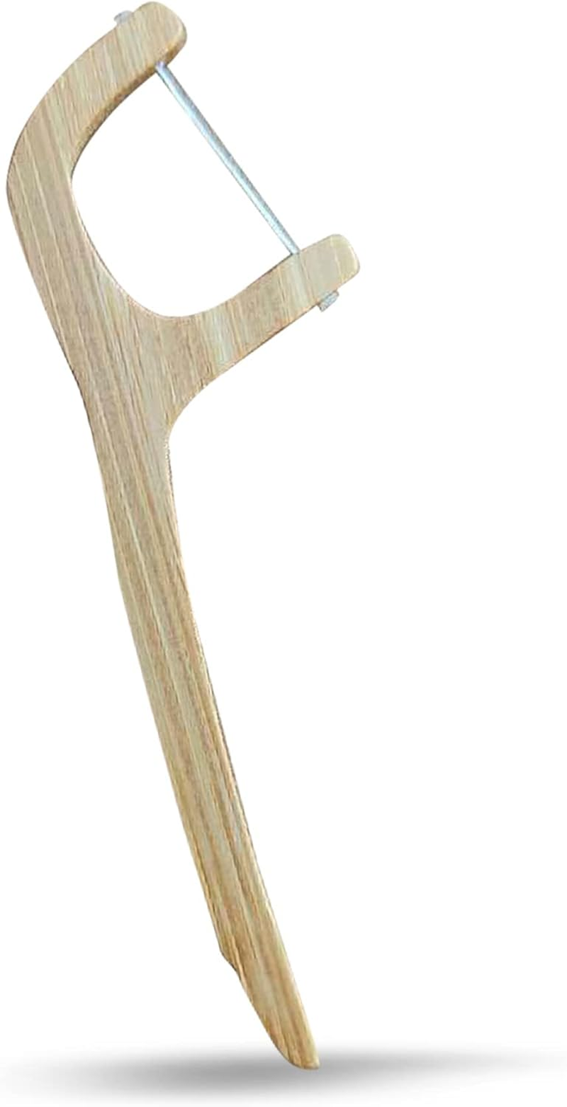 Naturals Eco-Friendly Biodegradable Floss Sticks- Sustainable Bamboo Dental Flosser with Toothpick & Corn Starch Picks for Gentle Oral Care and Fresh Breath - Plastic-Free and Zero Waste image number 1