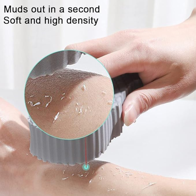 Yessmi 3D Soft Exfoliating Bath Sponge, 2Pcs Ultra Soft Bath Body Shower Sponge, Polyvinyl Alcohol, Exfoliating, Color B