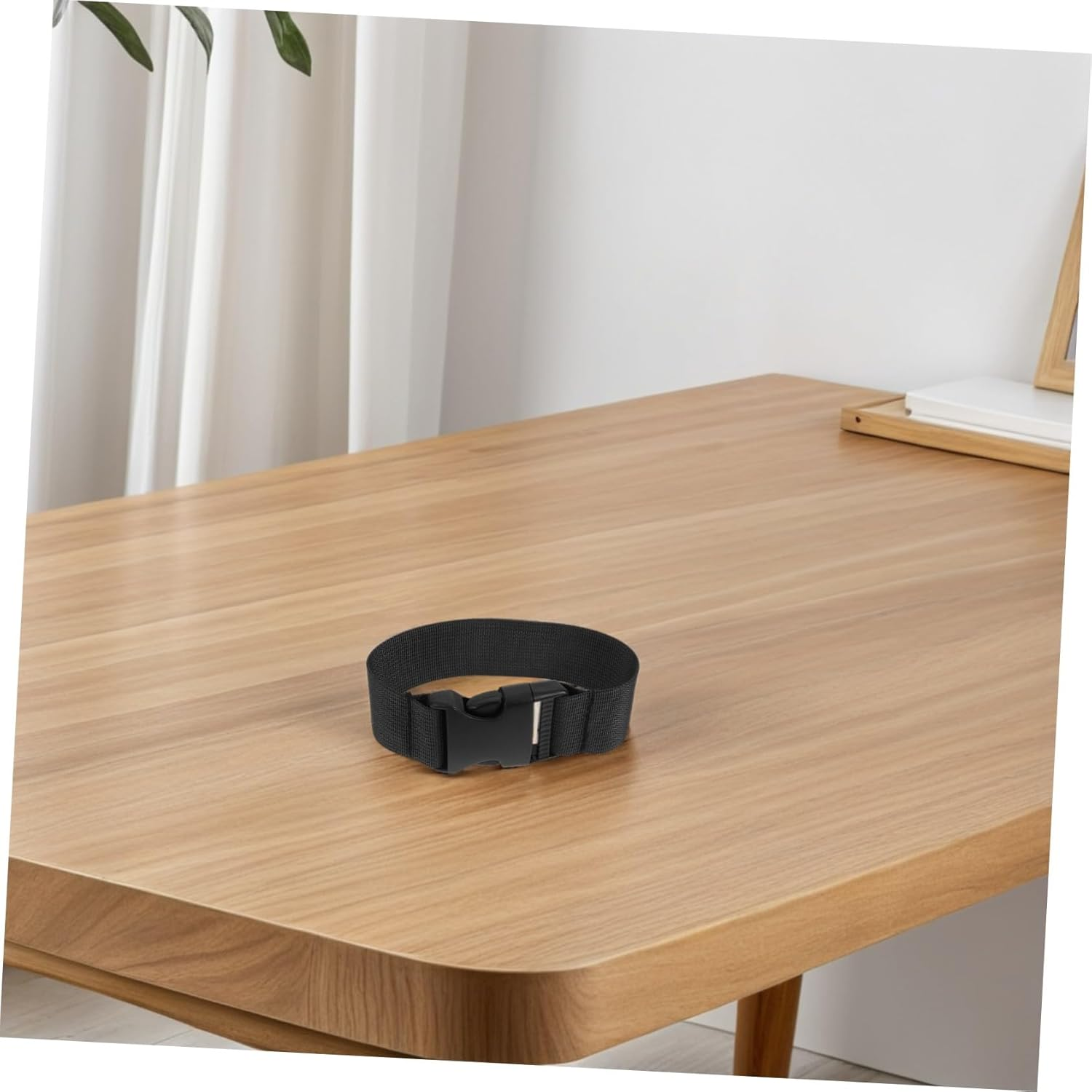 LOLIPPYY 2Pcs Outdoor Storage Extension Strap Black for Hiking and Travel Bag Extender Chain Strap Extender for Fanny Packs image number 3