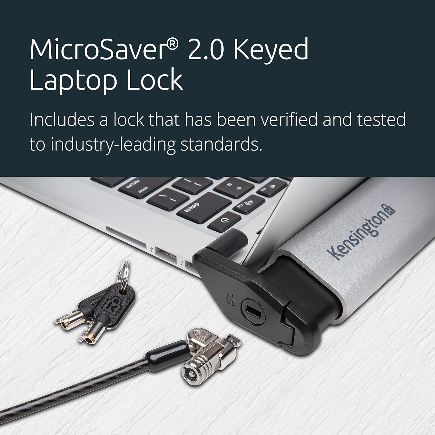 Kensington Macbook and Surface Laptop Locking Station Keyed Lock image number 6