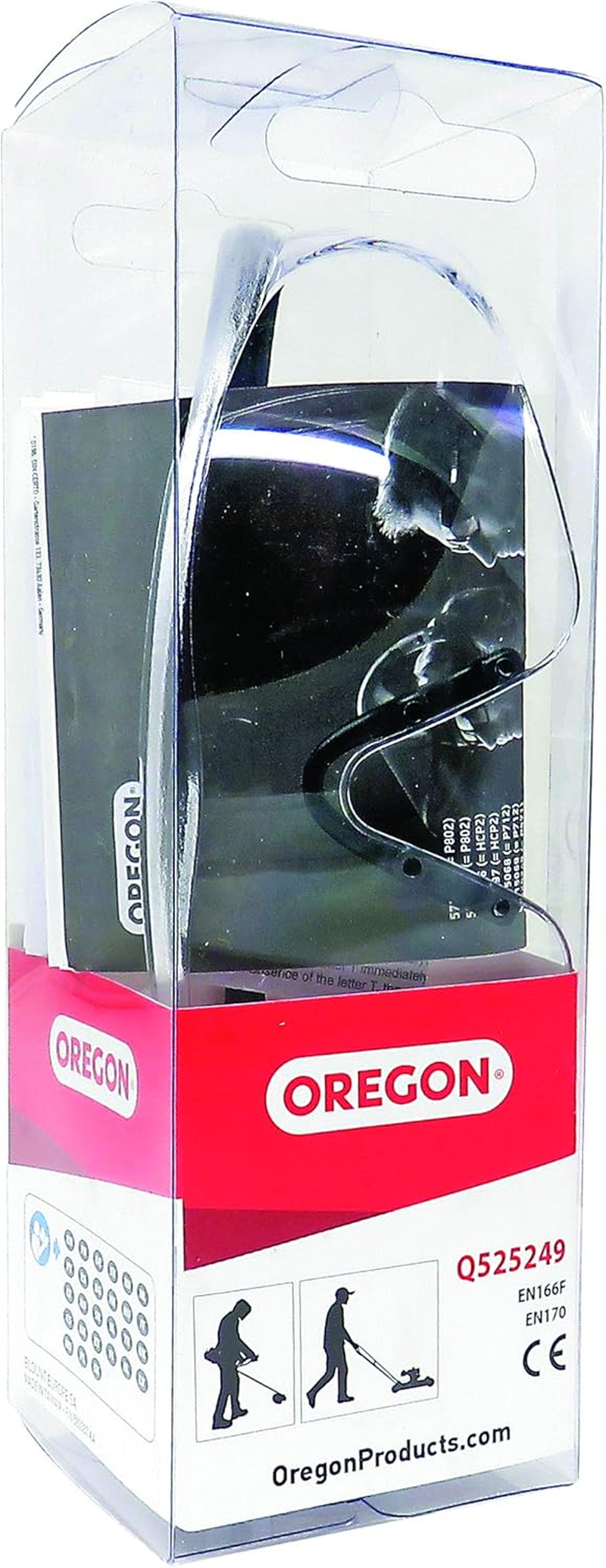 Oregon Q525249 Safety Glasses with Protection against Impact and UV Filter - Clear image number 6