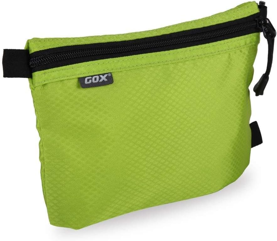GOX Carry on Zipper Pouch Toiletry Bag Packing Sack Makeup Bag Digital Bag (Green)
