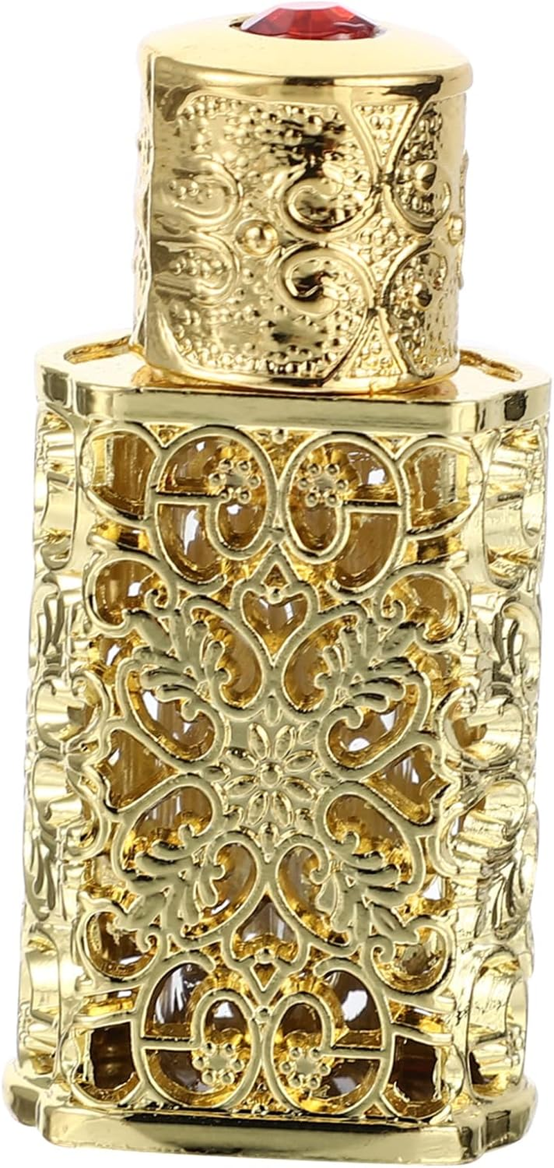 3Pcs Spray Bottle Hollow Flower Engraving Antique Design Essential Oil and Perfume Storage for Travel Crafts and Daily Use image number 3