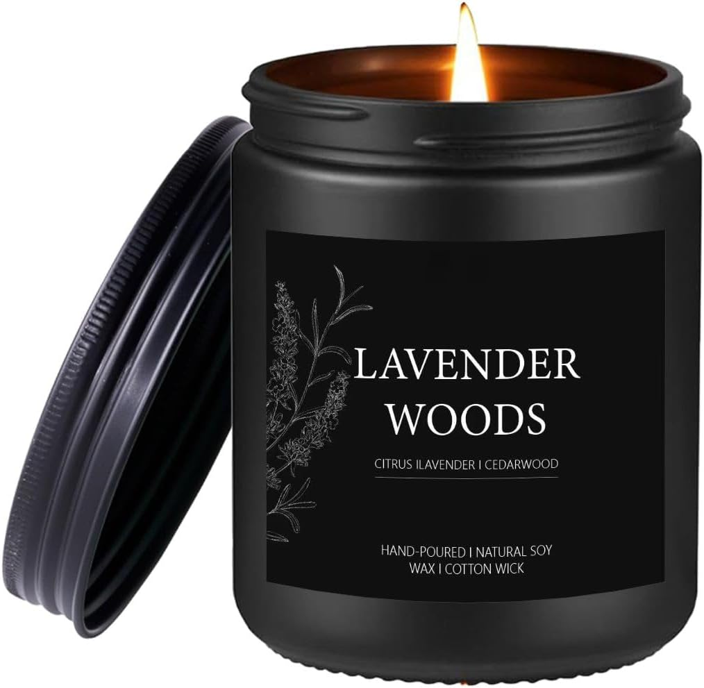 Scented Candle Gifts for Men 200G Soy Candles Relaxation, Aromatherapy, Home Decor & Gifts for Women Birthday, Valentine, Christmas, Anniversary Aromatherapy Present image number 4