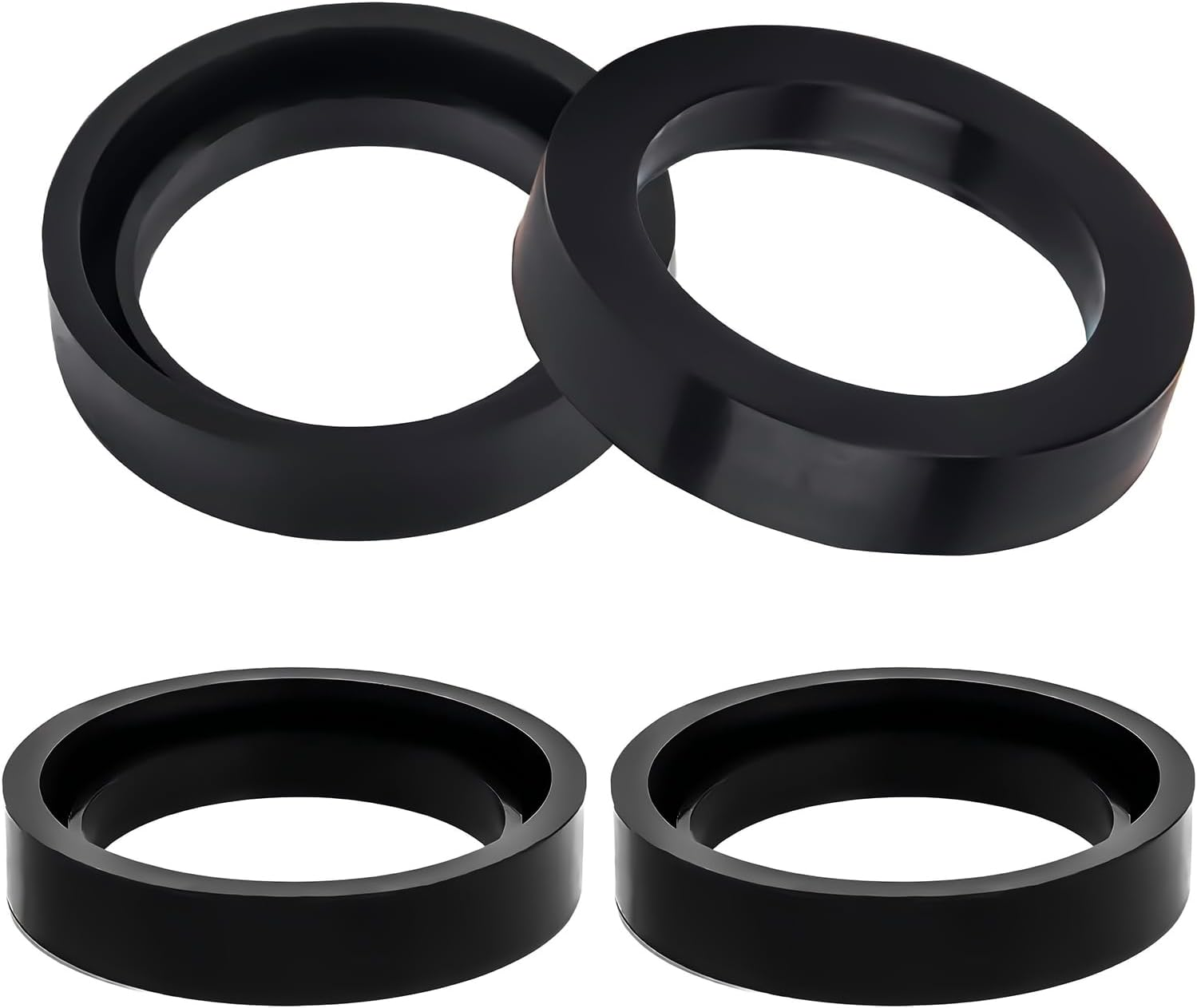 4Pcs Inlet Outlet Gasket Set Fits Intex Pure Spa, Prevents Leaks with Seal between Plugs, Seals for Easy Spa 11699 Seamless Water Flow Spa Plug Seal Replacement image number 1