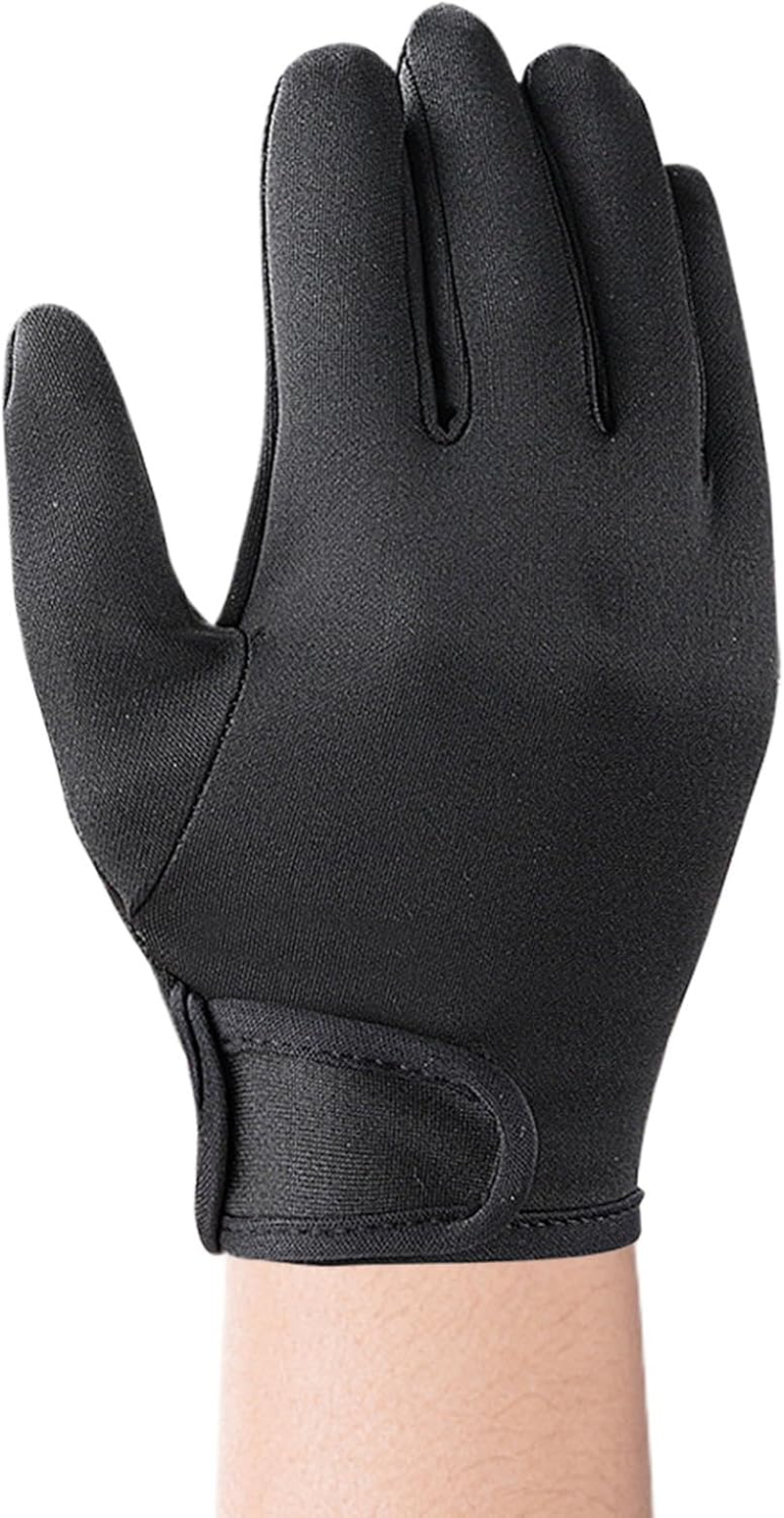 Wiroouia Gloves for Hair Styling | Professional Hand Gloves Heat Resistant 5 Fingers Heat Gloves | Reusable Glove Mitt Thick Non-Slip Household Supplies for Hair Styling