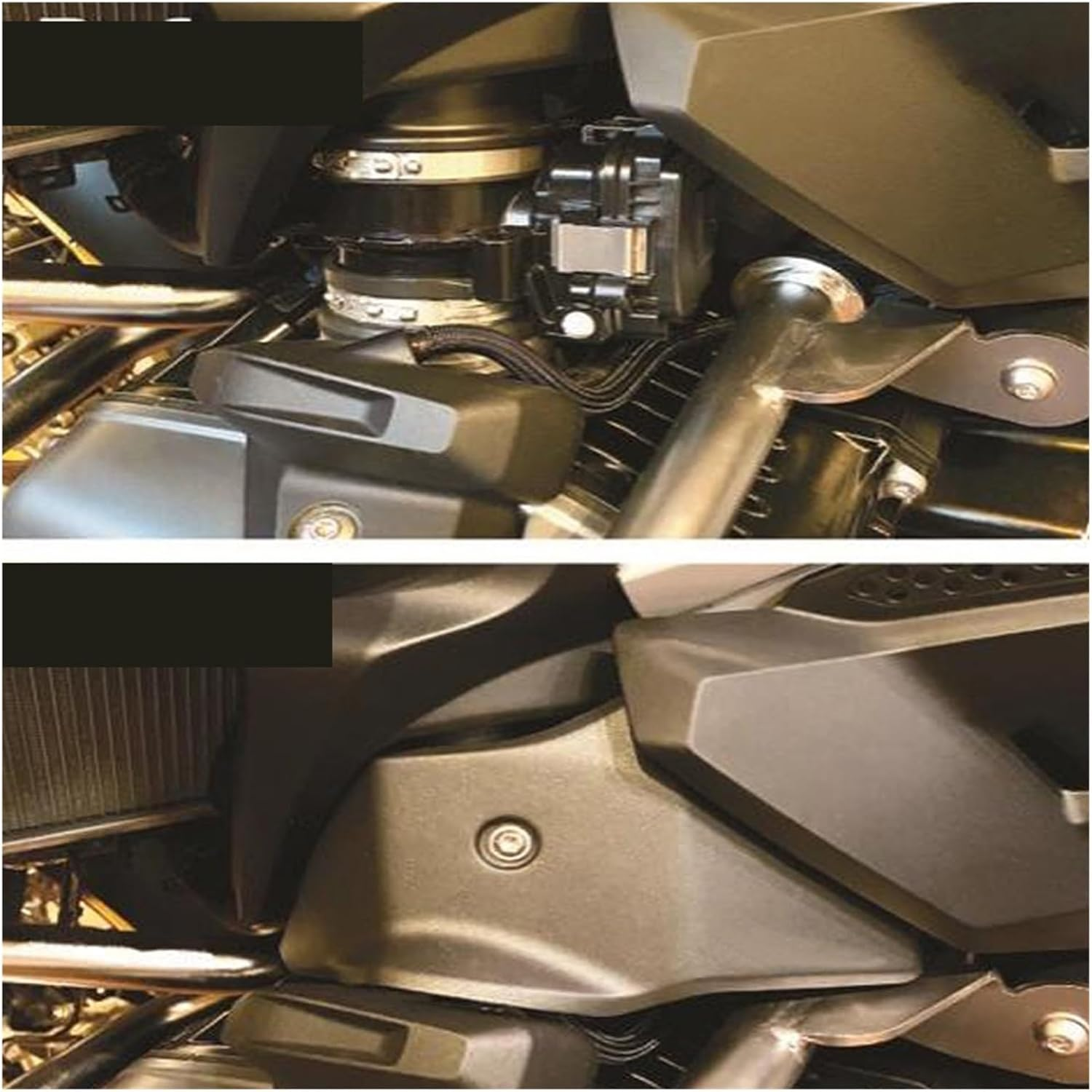 R1250GS 2021 2020 Motorcycle Accessories Throttle Body Guards Protection Cover Compatible with R1200GS R 1200 1250 GS 2019 2018 2017 image number 1