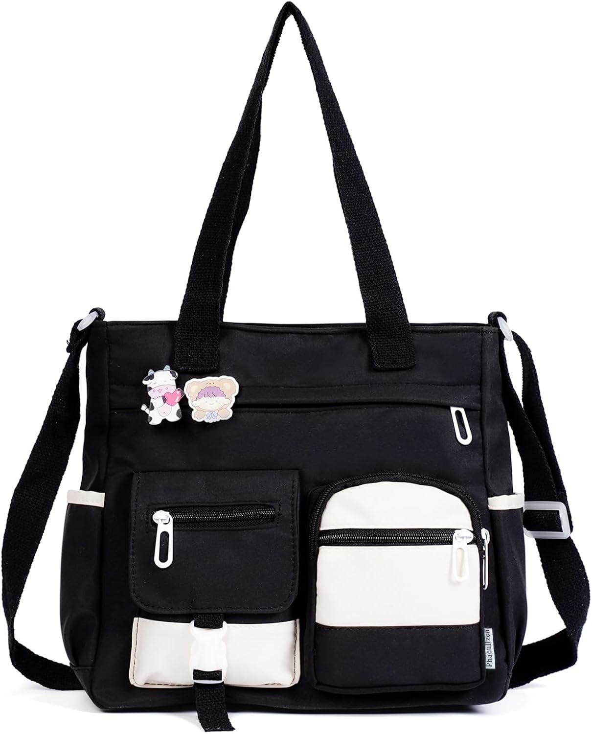 Phaoullzon Crossbody Cute Bag for Teen Girls Kawaii Messenger Purse Nylon Shoulder Bags