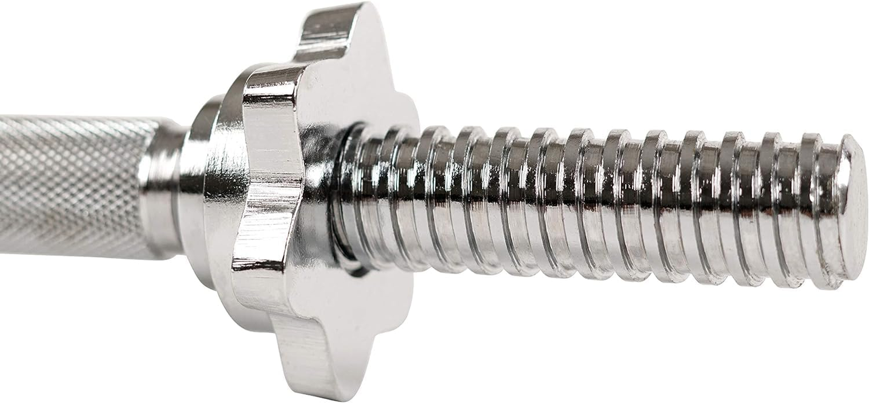 Sunny Chrome Dumbbell Bar, 14-Inch (Sold as Pair)