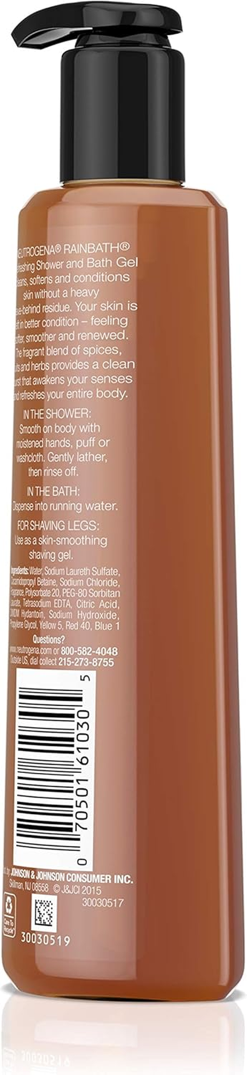 Neutrogena Rainbath Gel, Original, 8.5 Ounce image number 4