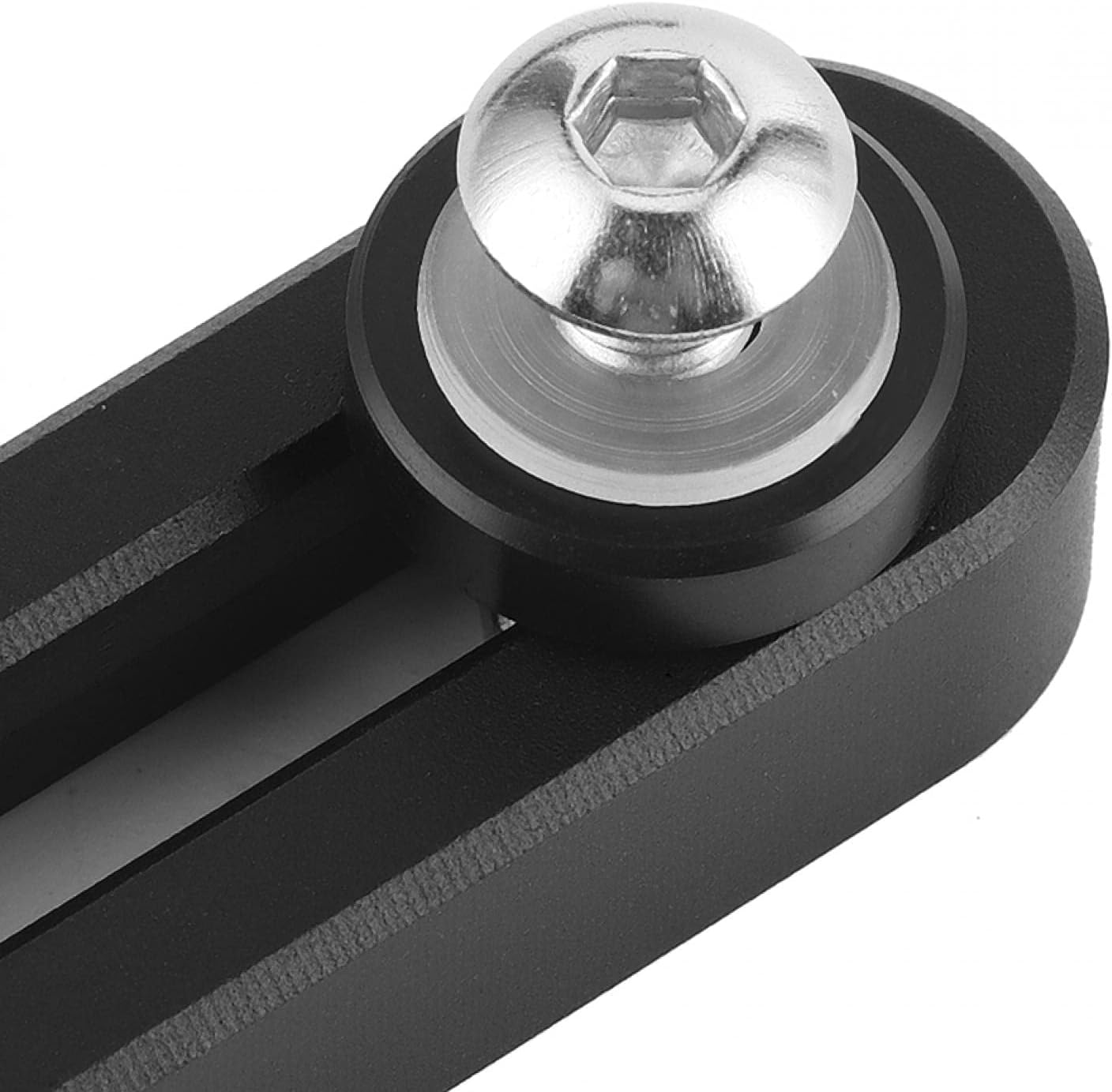 Windshield Adjusters Reducing Noise High Strength Windshield Adjust Bracket T6 Aluminum Black for Hondas Cb500X 2013‑2016 image number 4