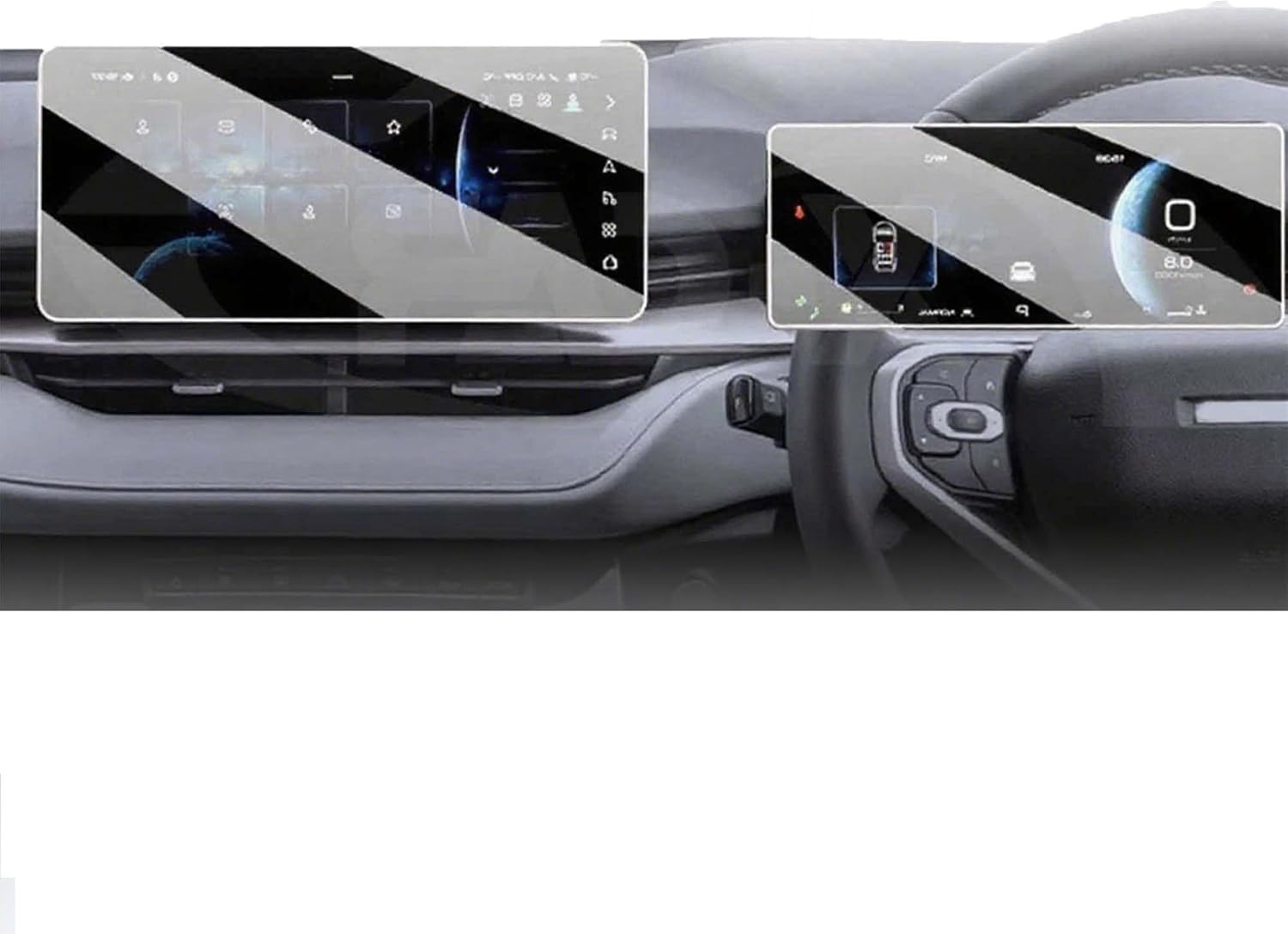 Tempered Glass Dash Center Console Screen Protector for Haval H6 & H6 GT Ultra 2021-2025 Touchscreen Cover Accessories, Tempered Glass, Super Scratch Resistance image number 6