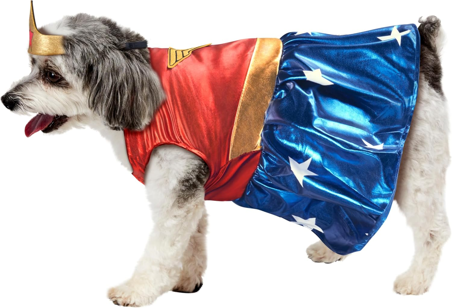Wonder Woman Pet Costume - DC Comics - Medium image number 5