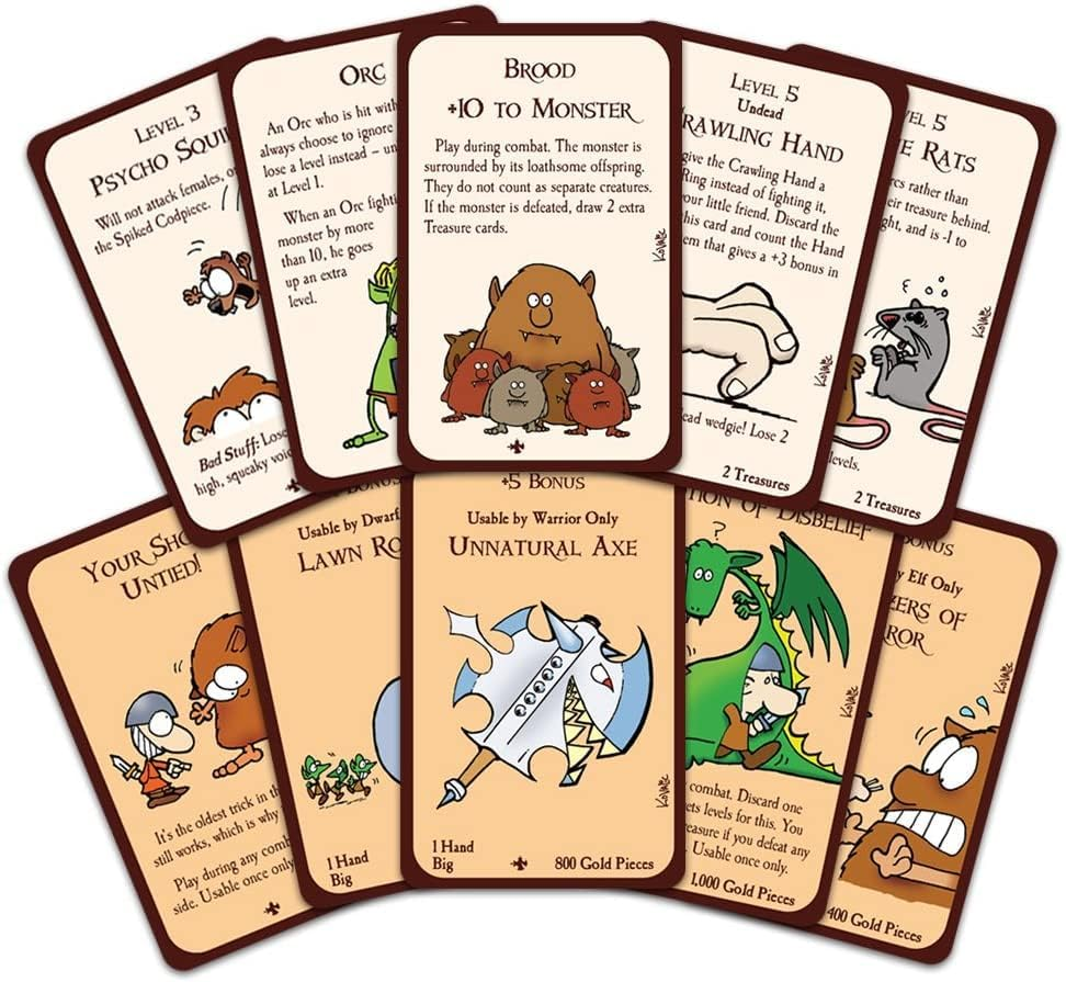 Steve Jackson Games SJG 1410 Munchkin 2- Unnatural Axe image number 2