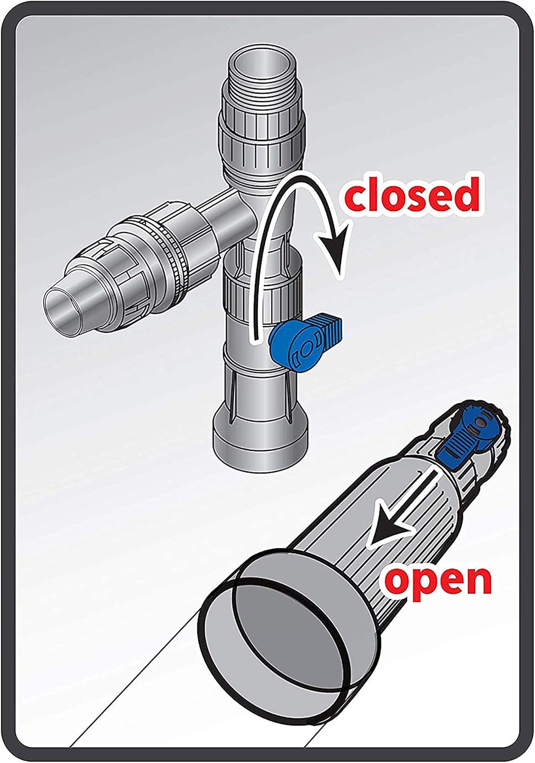 Aqueon Aquarium Water Changer - 25 Feet, Blues & Purples (100106089) image number 4