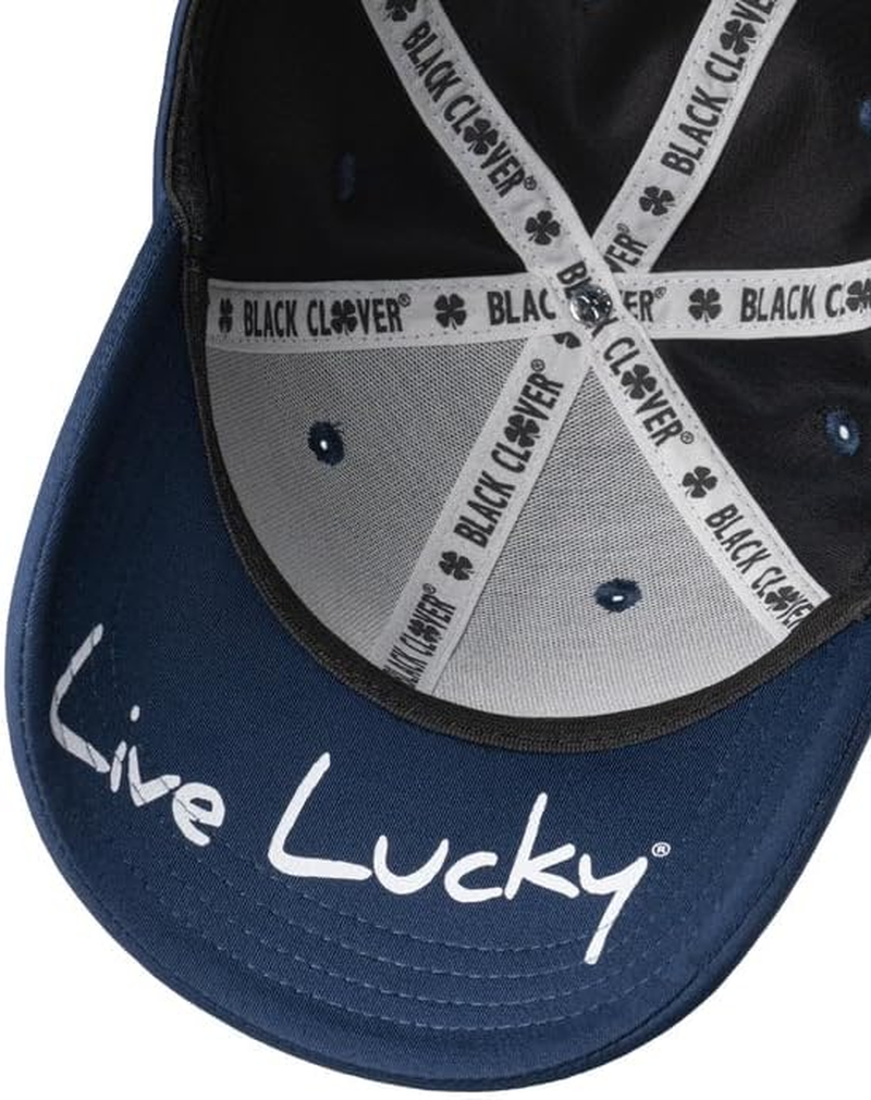 Black Clover Premium Clover 126 White/Navy Cap image number 1