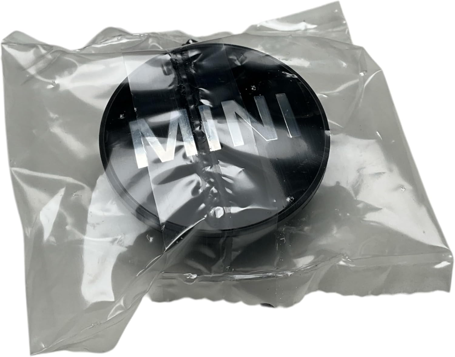 Mini Genuine 36131171069 50Mm Black Wheel Hub Cover with MINI Lettering image number 1