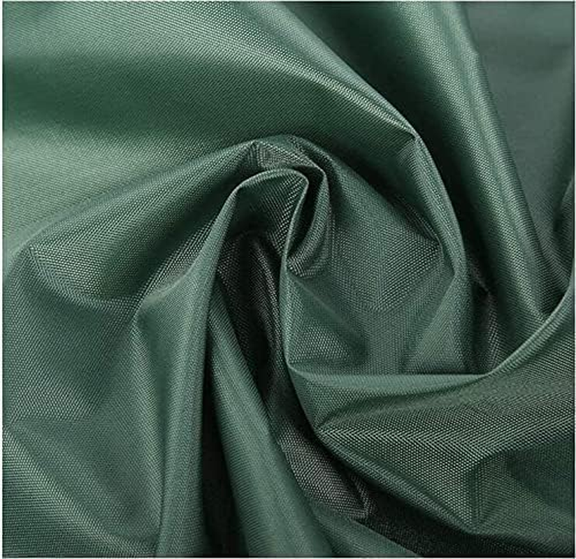 Bunny Hutch Cover COOSOO Triangular Dust-Proof Rabbit Cage Cover 420D Oxford Waterproof Dust Proof Pet Cage Cover with Zippers Poultry Cage Accessory Rabbit Cage Cover for Backyard Garden Winter (147&times;52&times;86Cm, Green) image number 4