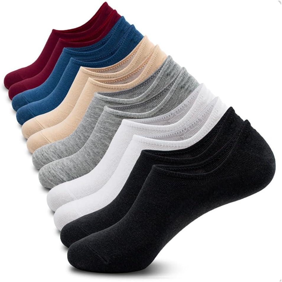 Heatunk No Show Socks for Women and Men: Low Cut, Anti-Slip, Athletic, Novelty, Casual Invisible Liner Socks