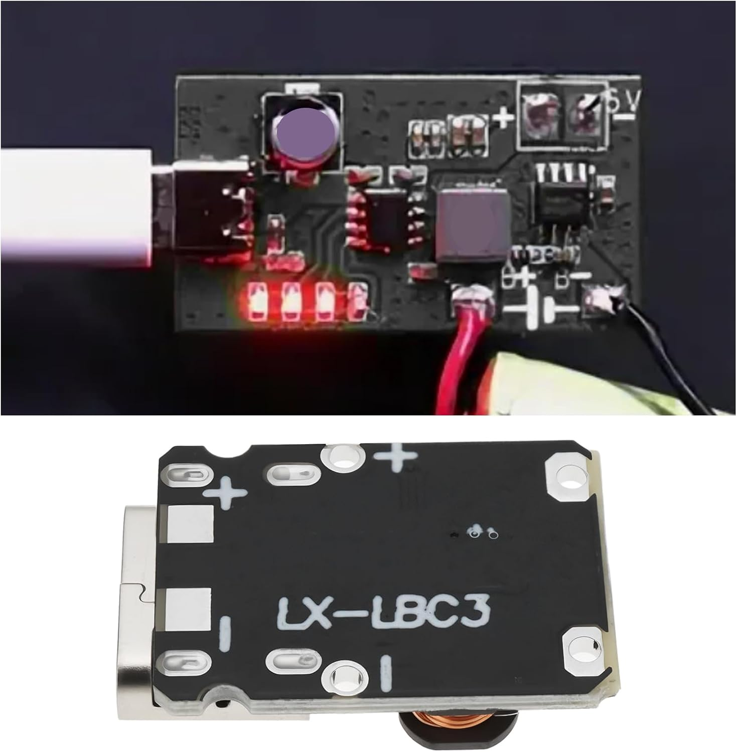 SING F LTD 4Pcs USB Type C 5V 2A Charging and Discharge Module for 3.7V 18650 Battery image number 4