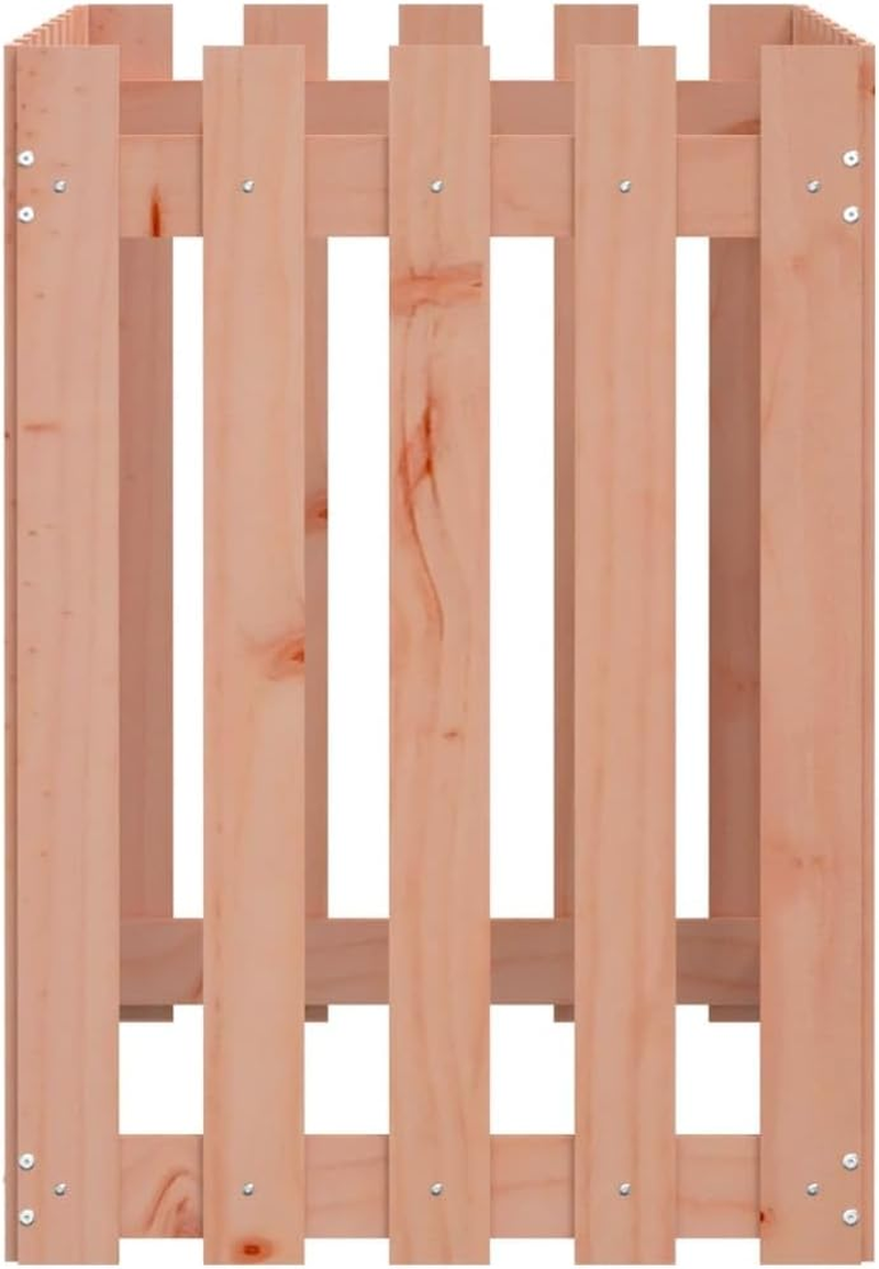 'Vidaxl Garden Raised Bed in Natural Brown Douglas Wood - Versatile Design for Flower Planting and Display, 100X50X70 Cm Size Fit for Patio or Deck image number 1