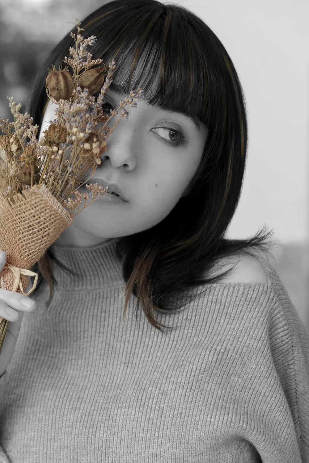 Priscilla IX-01-TDB Mecha Easy Inner Extension, Heat Resistant Dark Brown