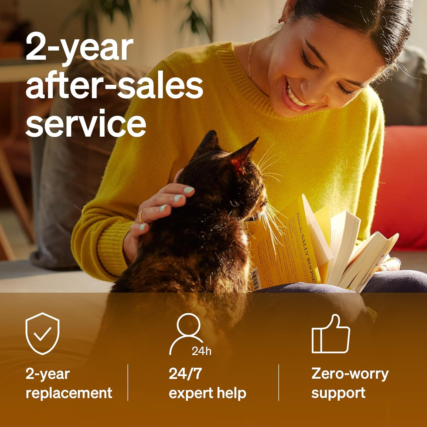 PETLIBRO Automatic Cat Feeder, Wi-Fi Rechargeable Cats Food Dispenser Battery-Operated with 30-Day Life, AIR 2.4G Wi-Fi Timed Pet Feeder for Cats & Dogs, 2L Auto Cat Feeder, Black image number 1